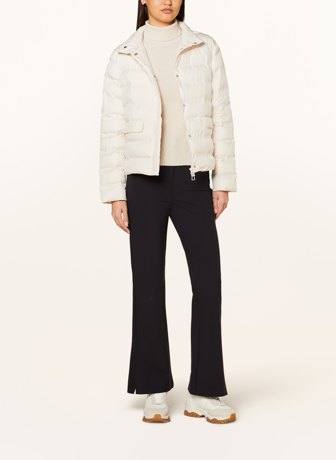 darling harbour Quilted jacket with DUPONT™ SORONA® insulation, Color: ECRU (Image 2)