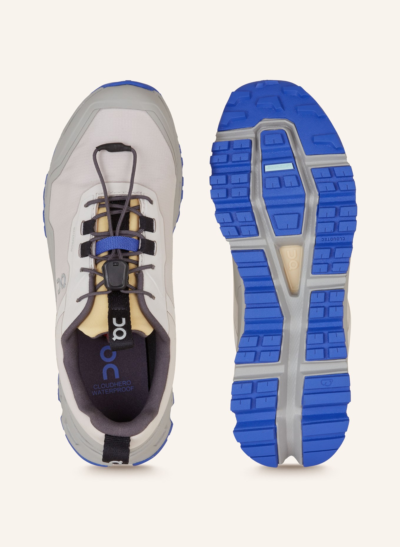 On Sneakersy CLOUDHERO WATERPOOF, Kolor: SZARY (Obrazek 5)