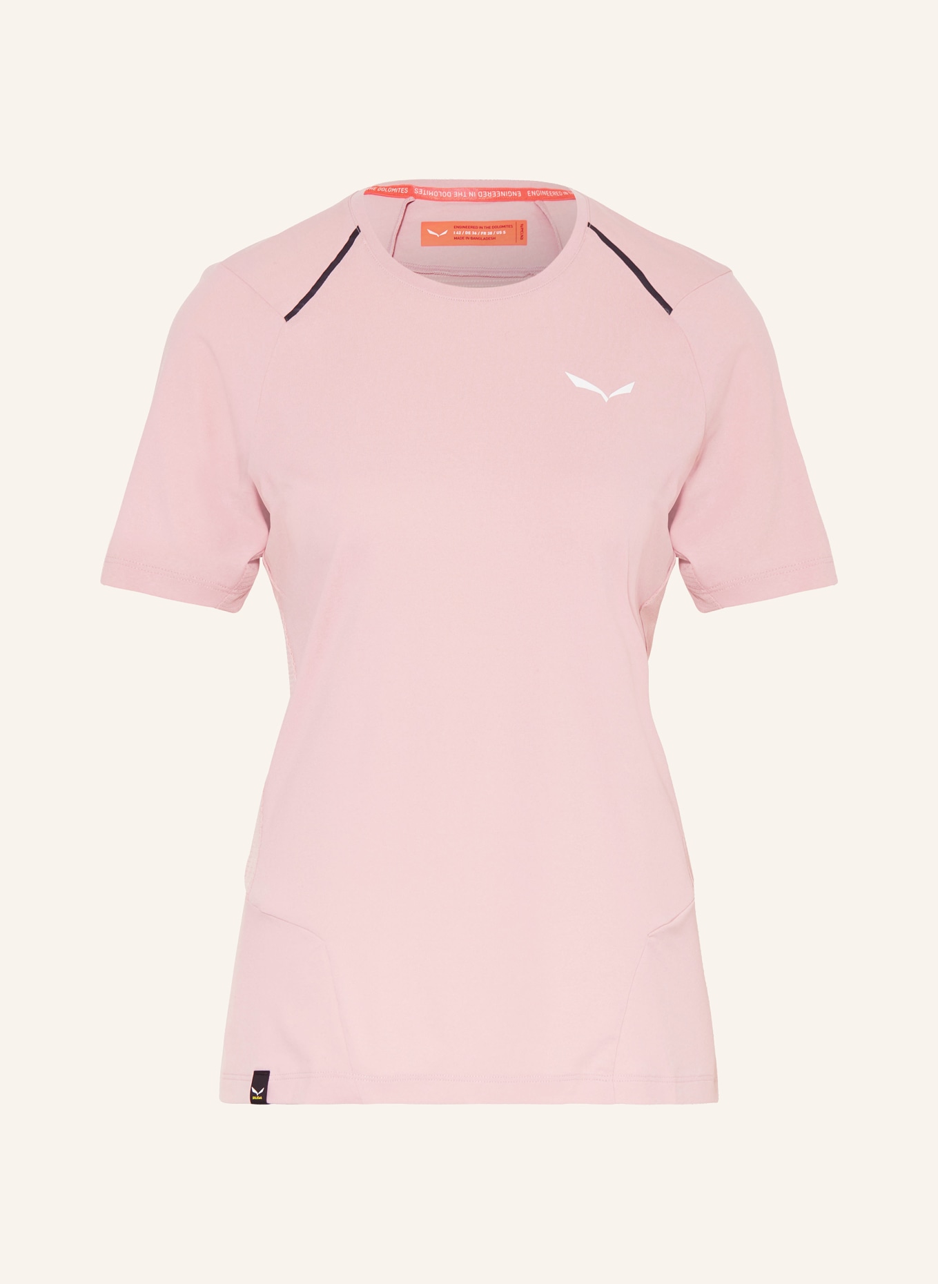 SALEWA T-Shirt PEDROC, Farbe: ROSÉ (Bild 1)