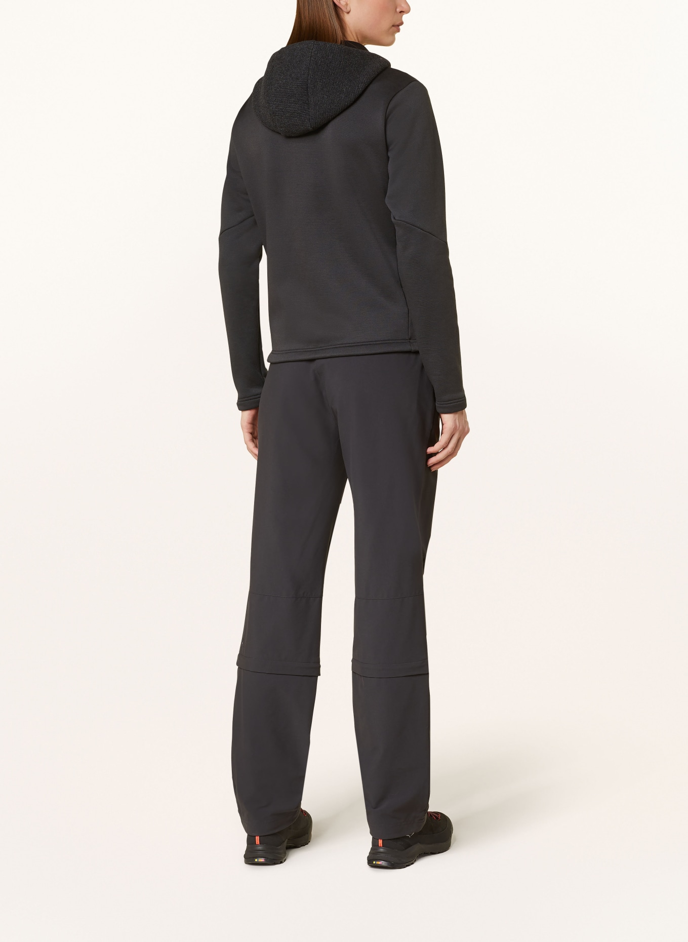 SALEWA Hybrid jacket FANES SARNER, Color: BLACK (Image 3)