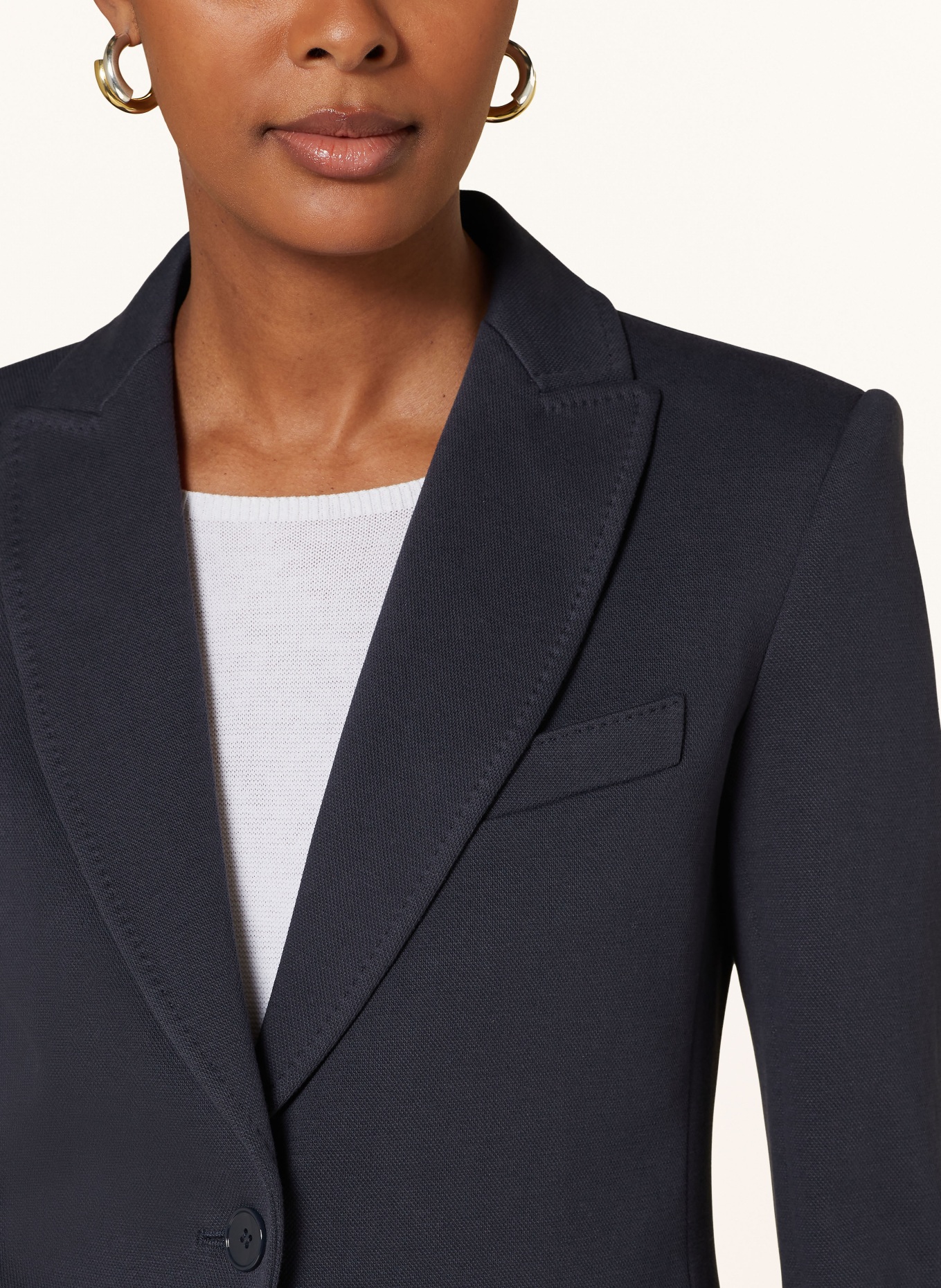 WEEKEND Max Mara Jerseyblazer ROSETTA, Farbe: DUNKELBLAU (Bild 4)