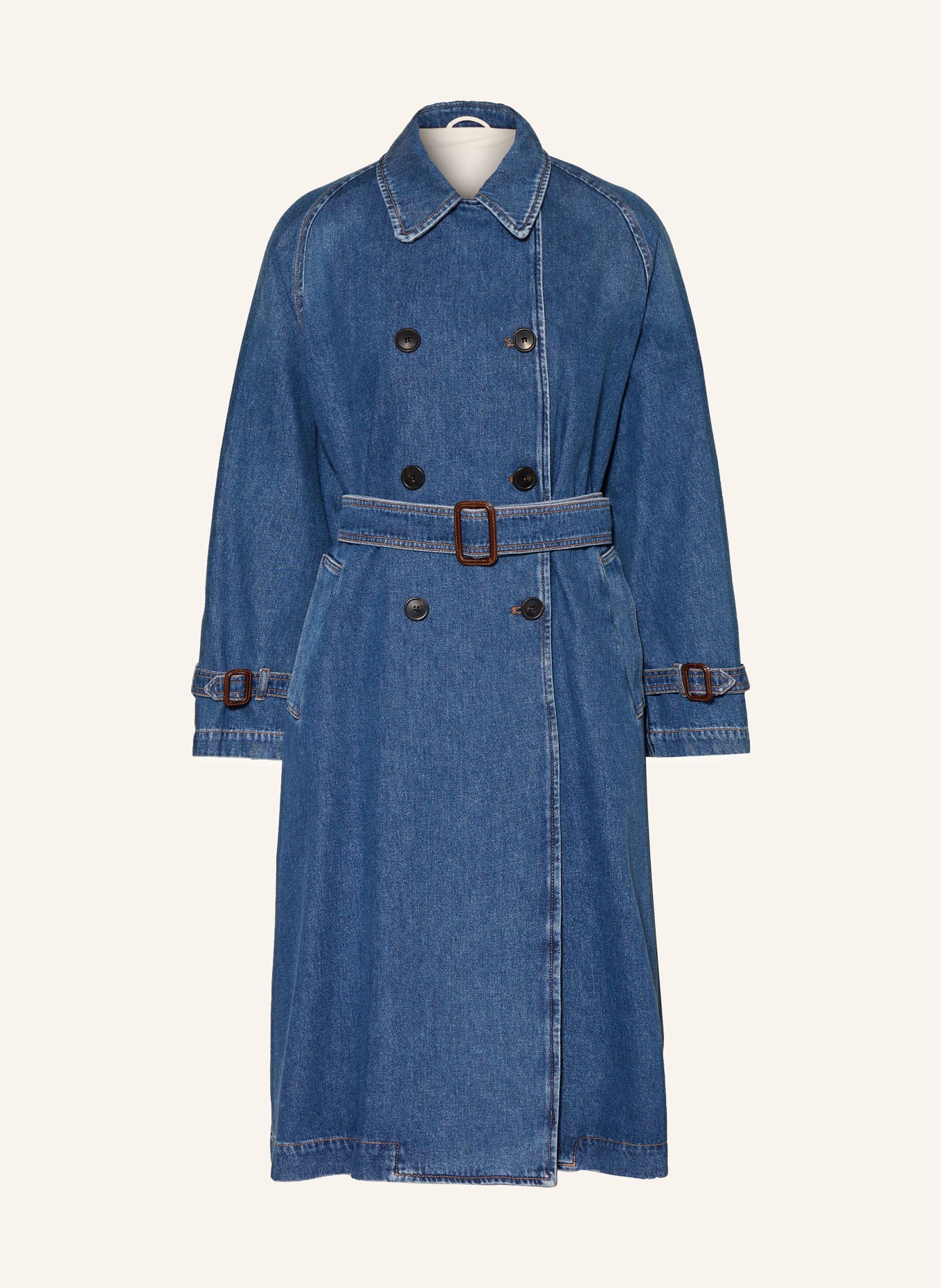 WEEKEND MaxMara Trench coat BLASY in denim, Color: DARK BLUE (Image 1)