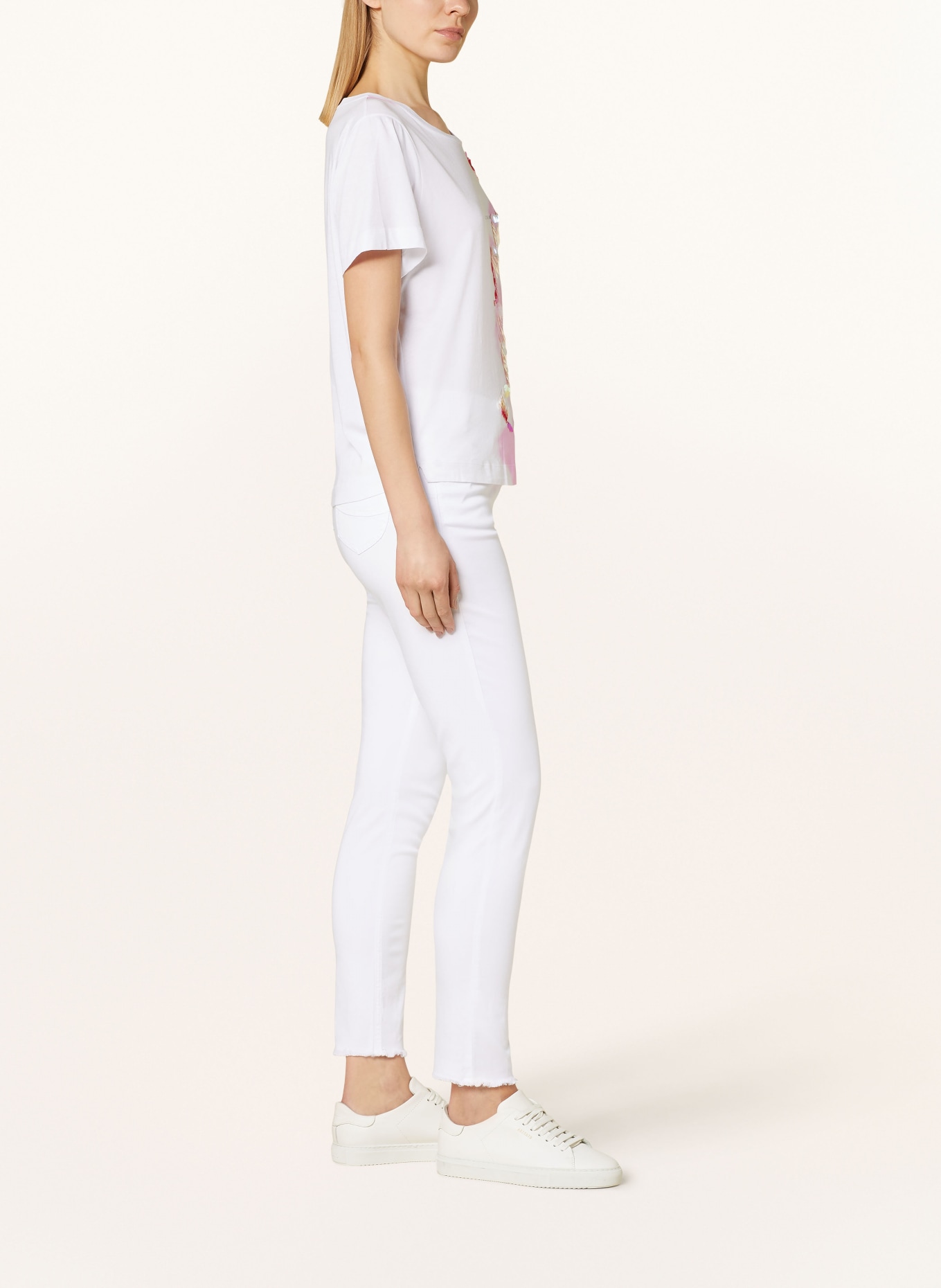 SPORTALM Skinny Jeans, Farbe: 01 bright white (Bild 4)