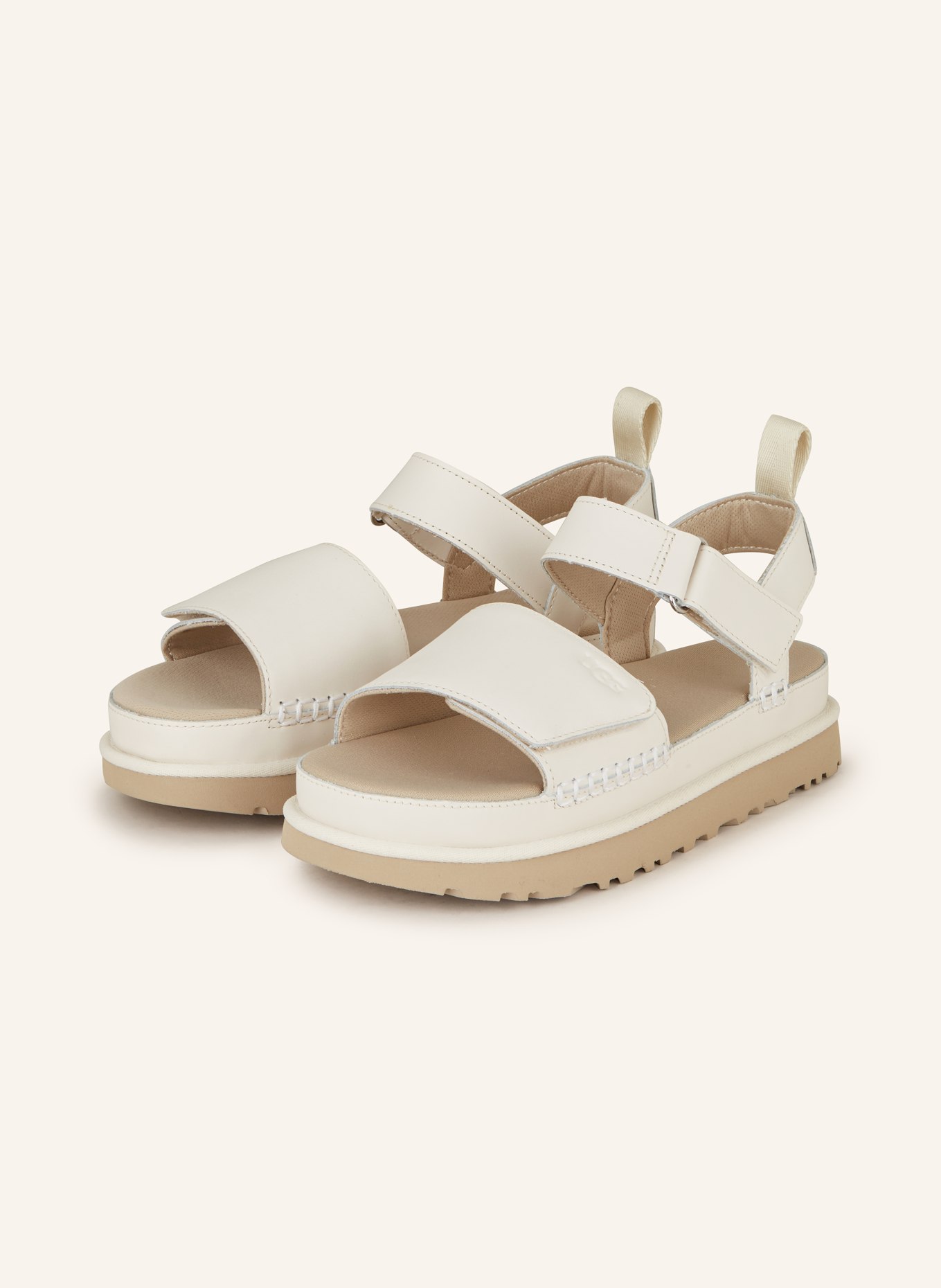 UGG Platform sandals GOLDENSTAR, Color: CREAM (Image 1)