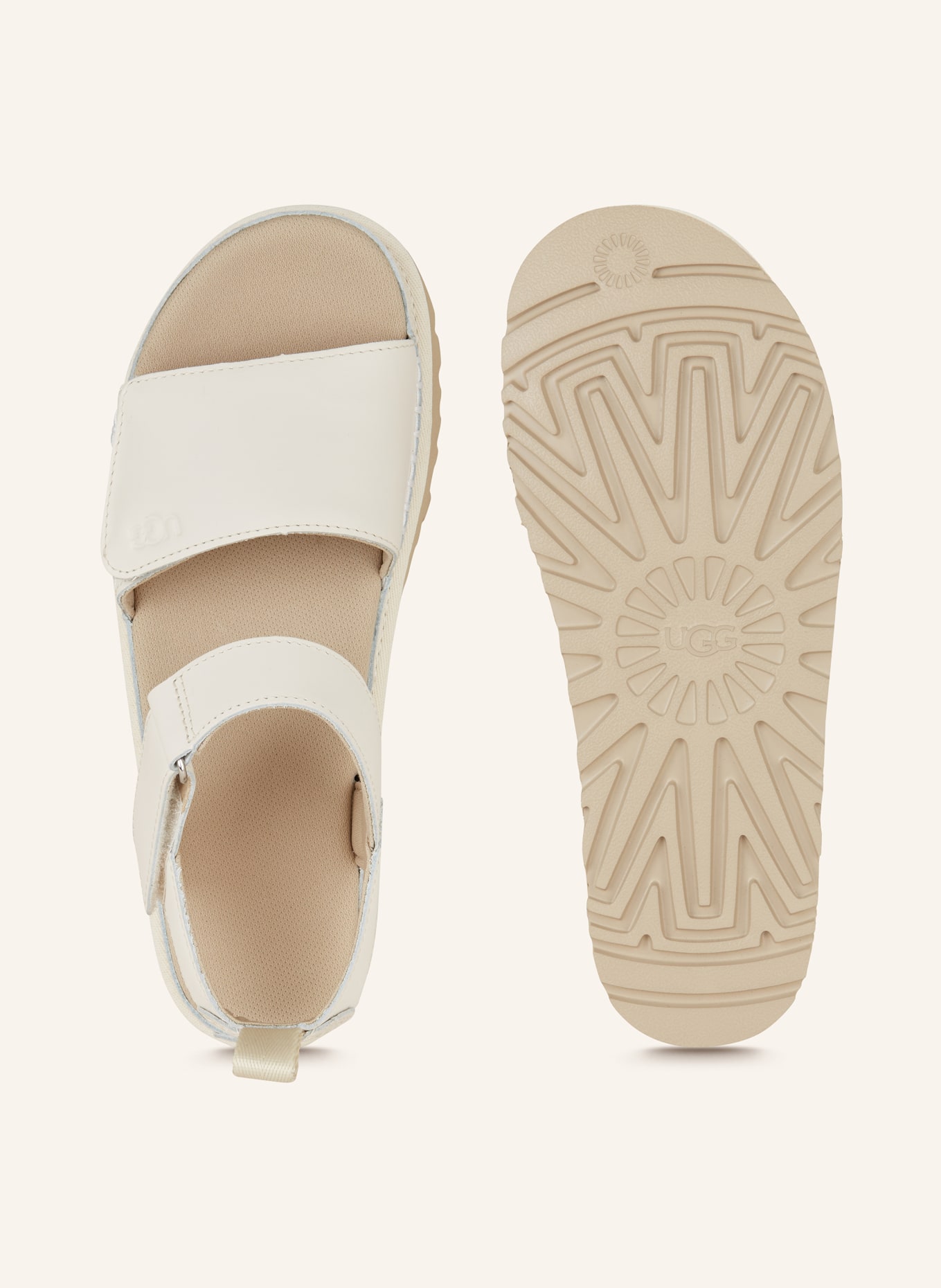 UGG Platform sandals GOLDENSTAR, Color: CREAM (Image 5)