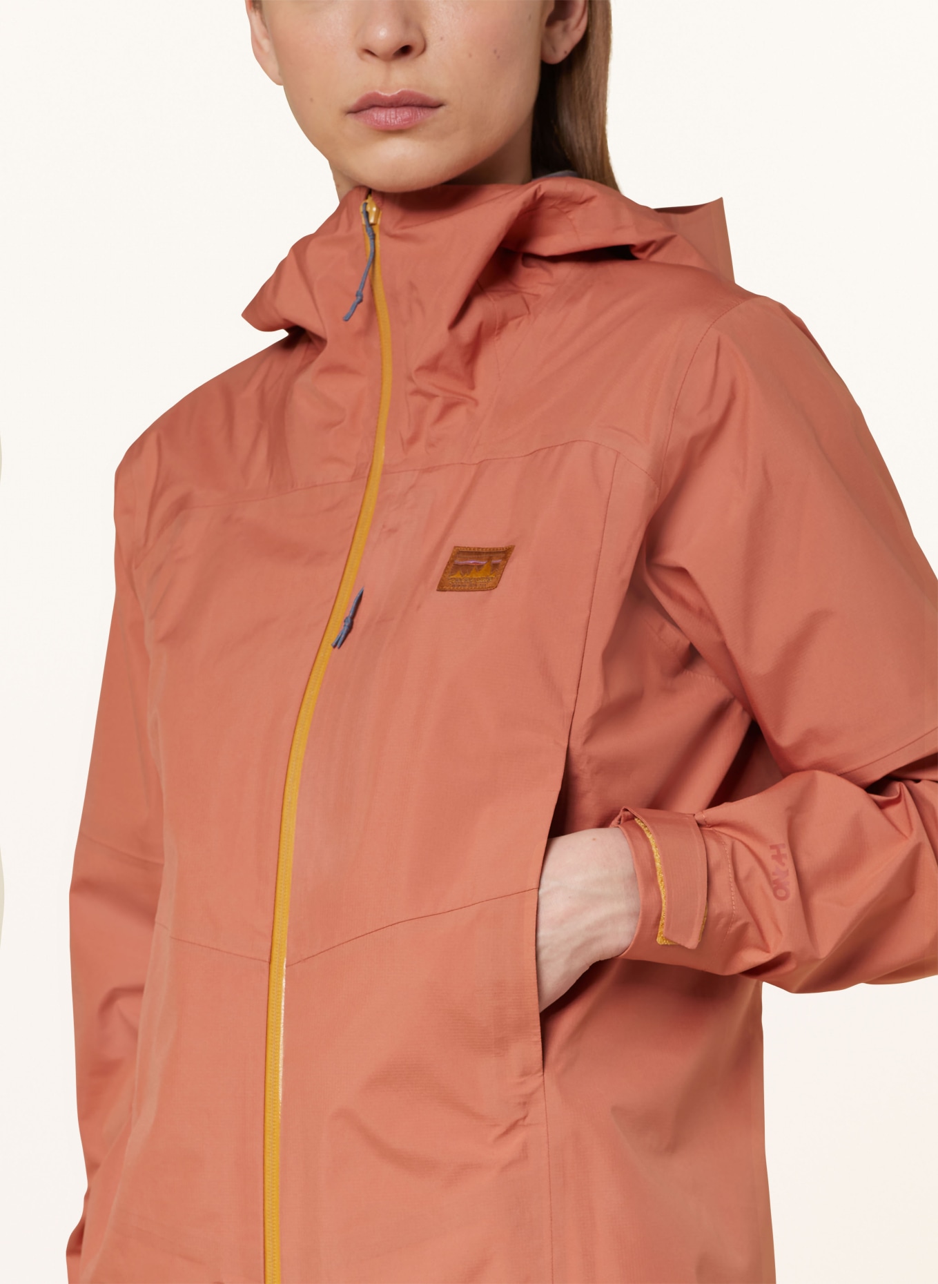 patagonia Rain jacket, Color: DARK ORANGE (Image 5)