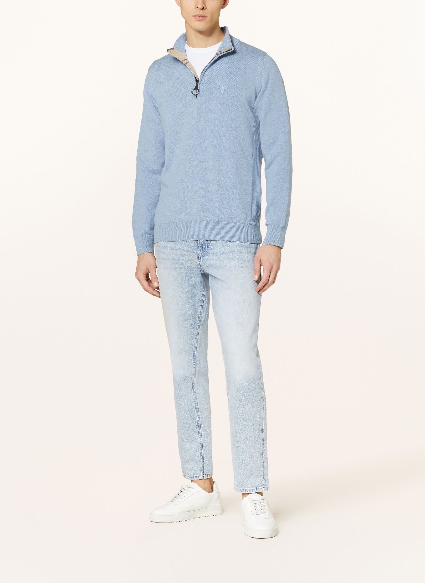 Barbour Troyer: HELLBLAU