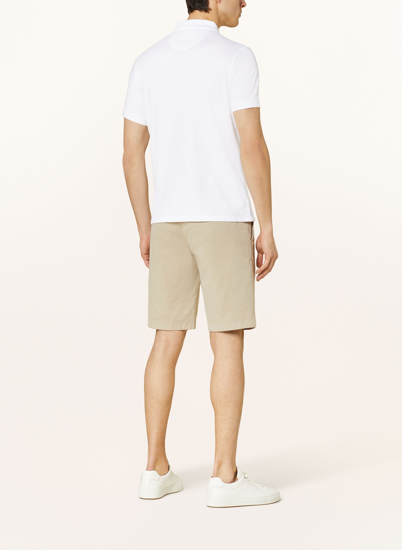 Barbour Piqué polo shirt, Color: WHITE (Image 3)