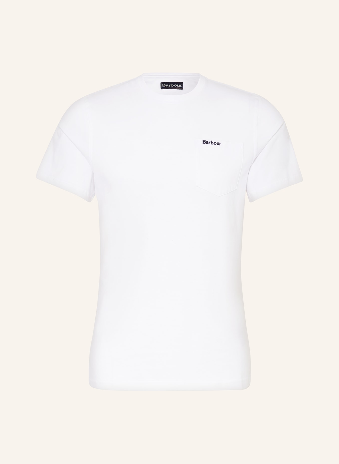 Barbour T-Shirt LANGDON, Farbe: WEISS (Bild 1)