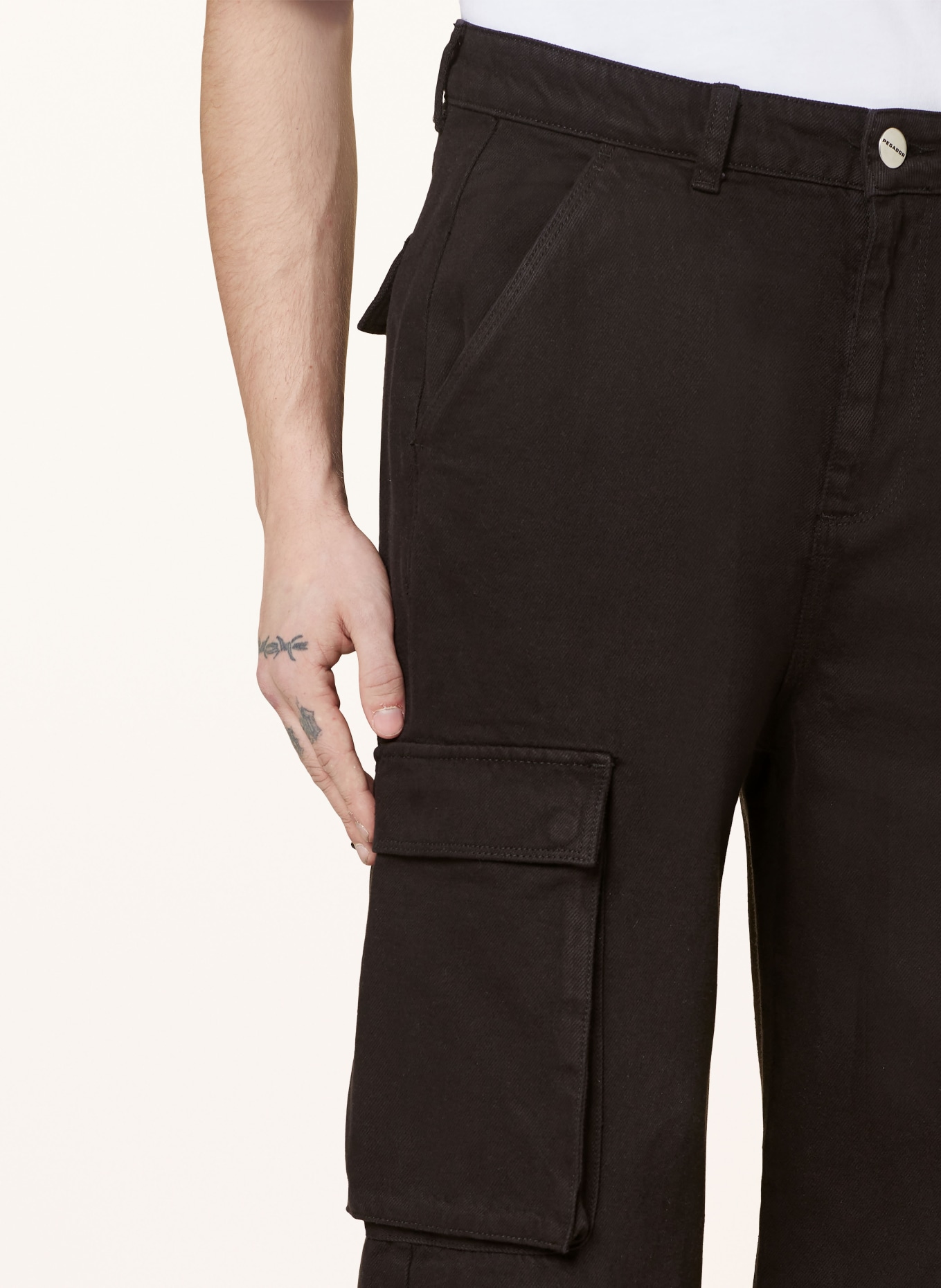 PEGADOR Cargo jeans PADEN regular fit, Color: BLACK (Image 5)