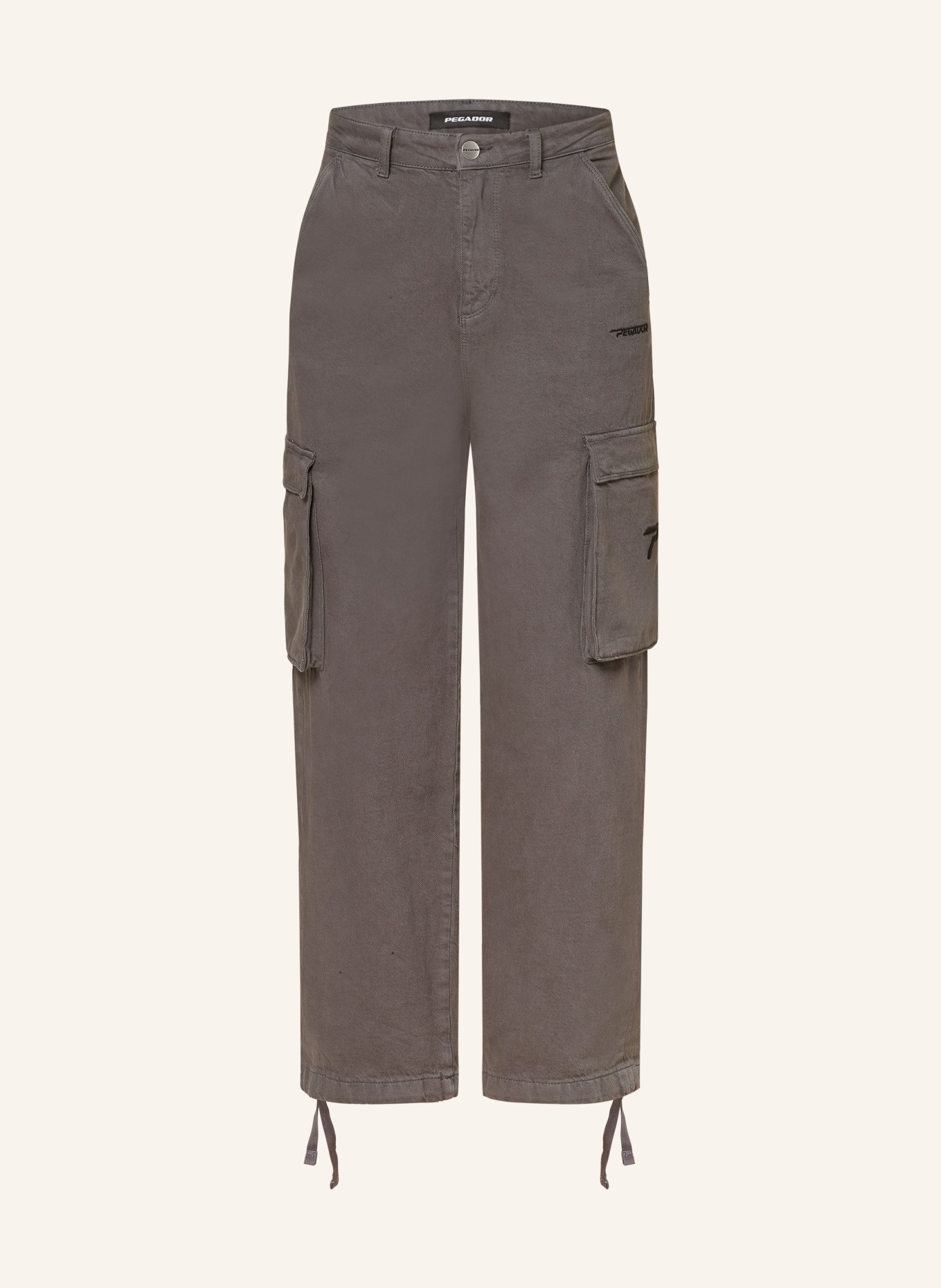 PEGADOR Cargojeans PADEN Regular Fit: GRAU