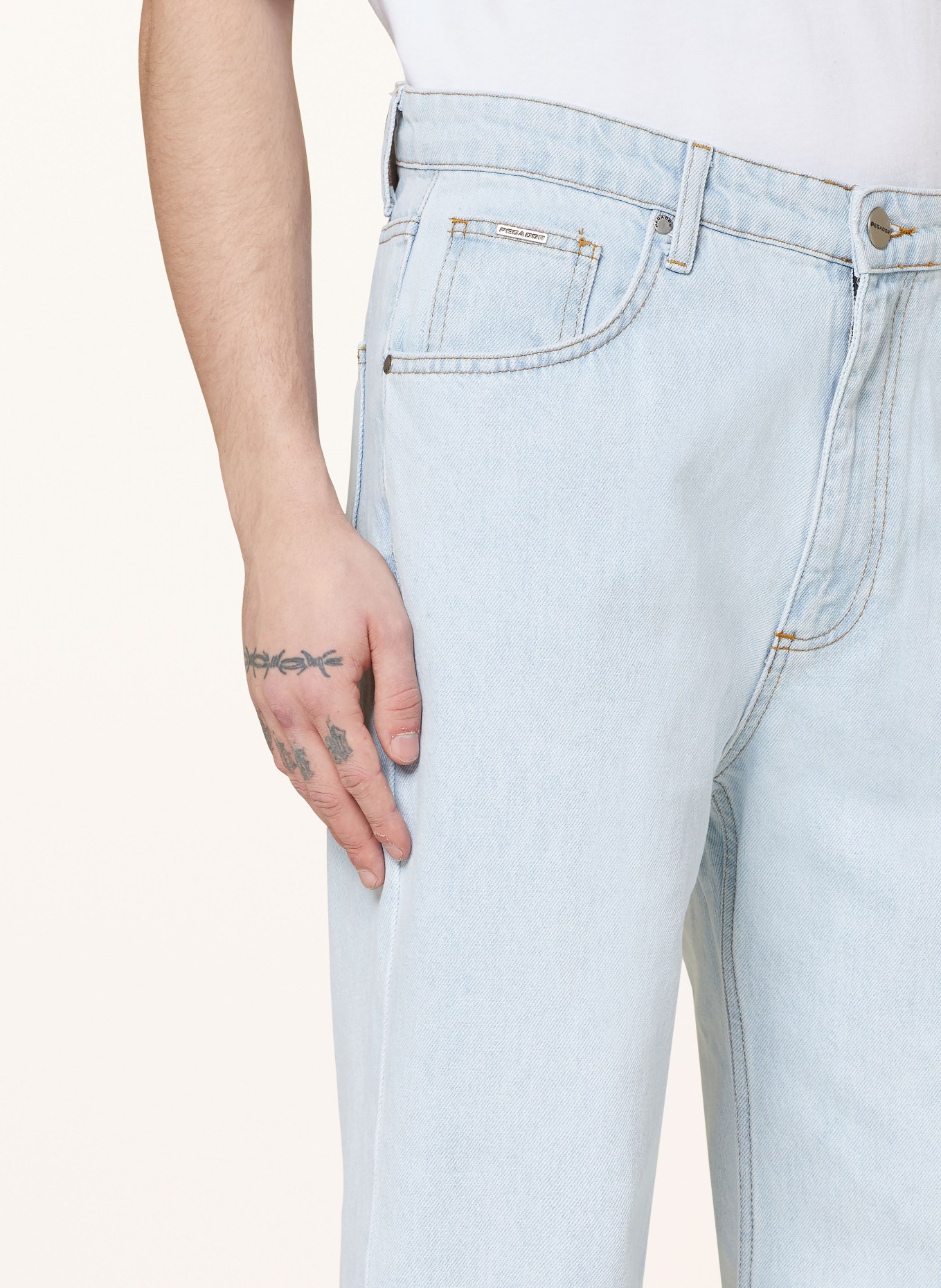 PEGADOR Jeans BALTRA Regular Fit, Farbe: 420 washed cold blue (Bild 5)