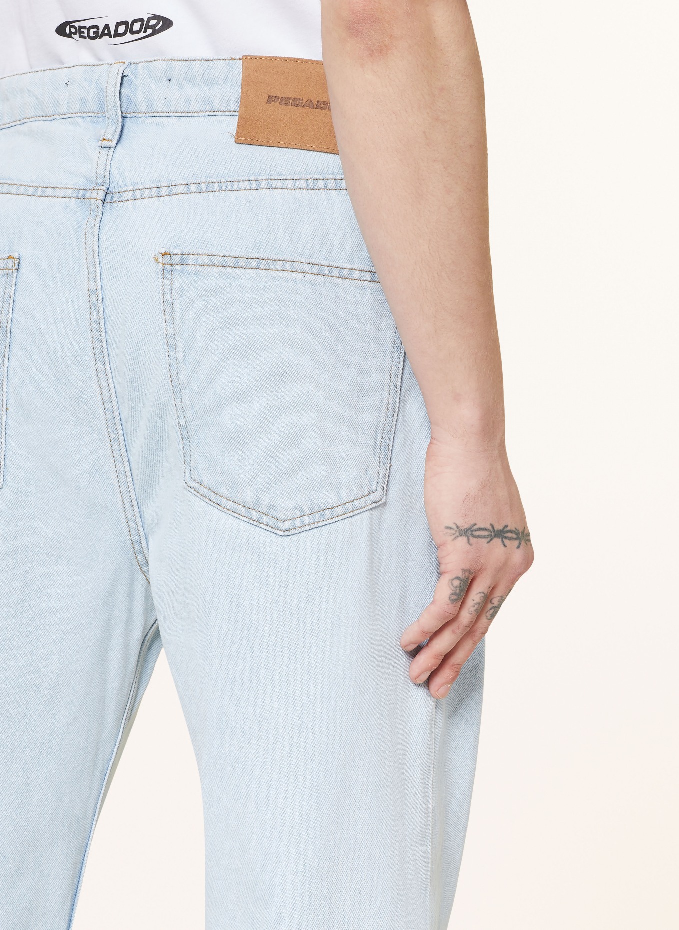PEGADOR Jeans BALTRA Regular Fit, Farbe: 420 washed cold blue (Bild 6)