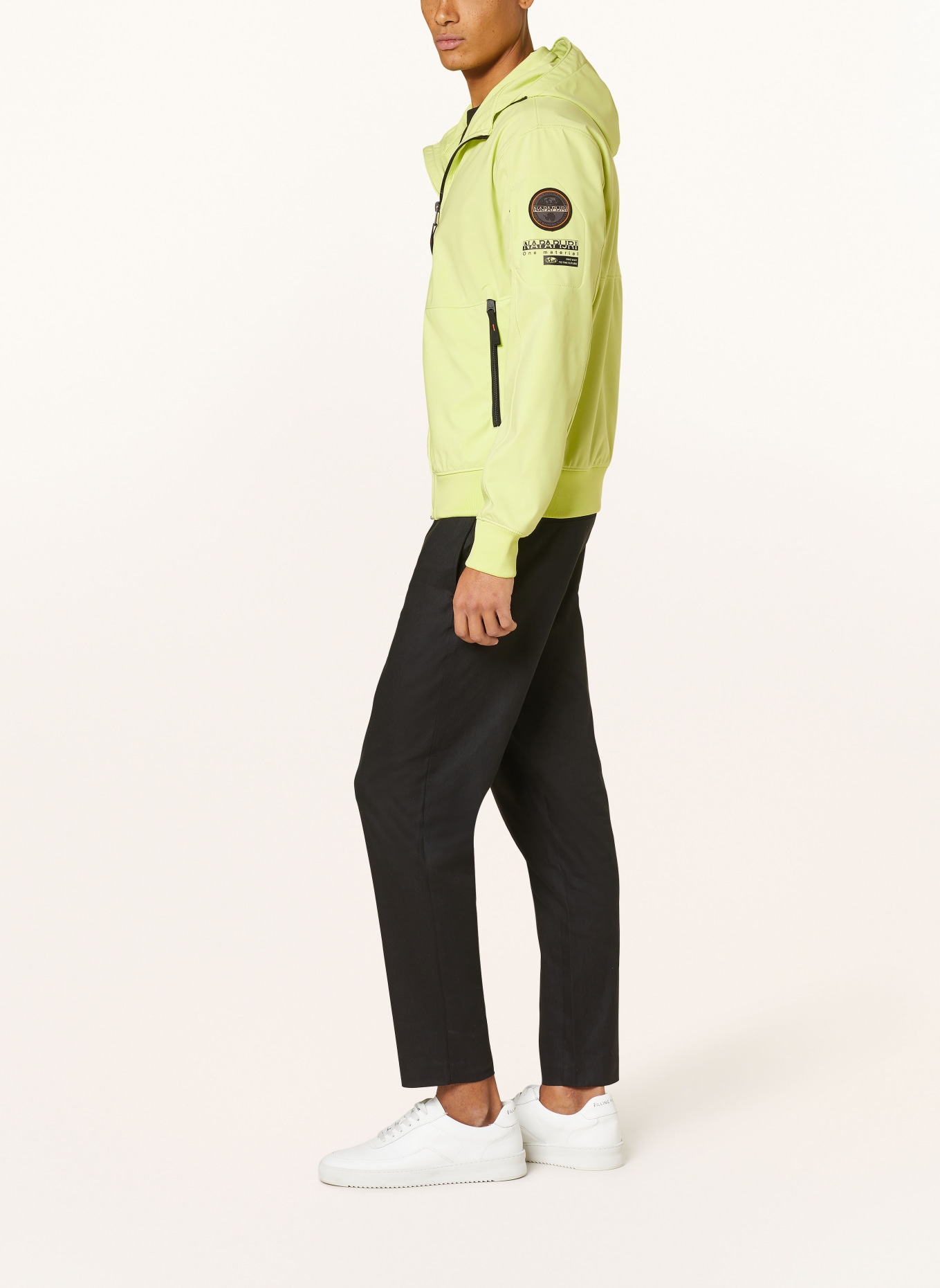 NAPAPIJRI Jacket MELVILLE: NEON YELLOW