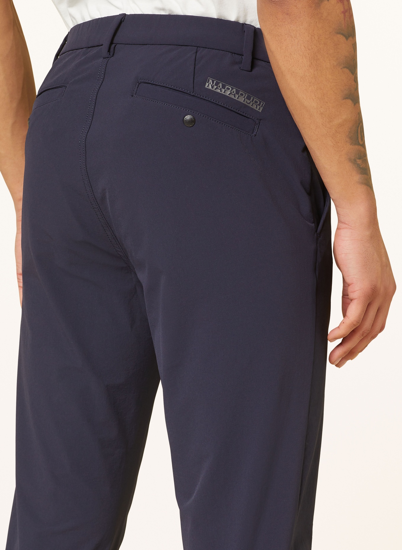 NAPAPIJRI Chino kalhoty DEASE Extra Slim Fit, Barva: NP176 BLU MARINE (Obrázek 6)