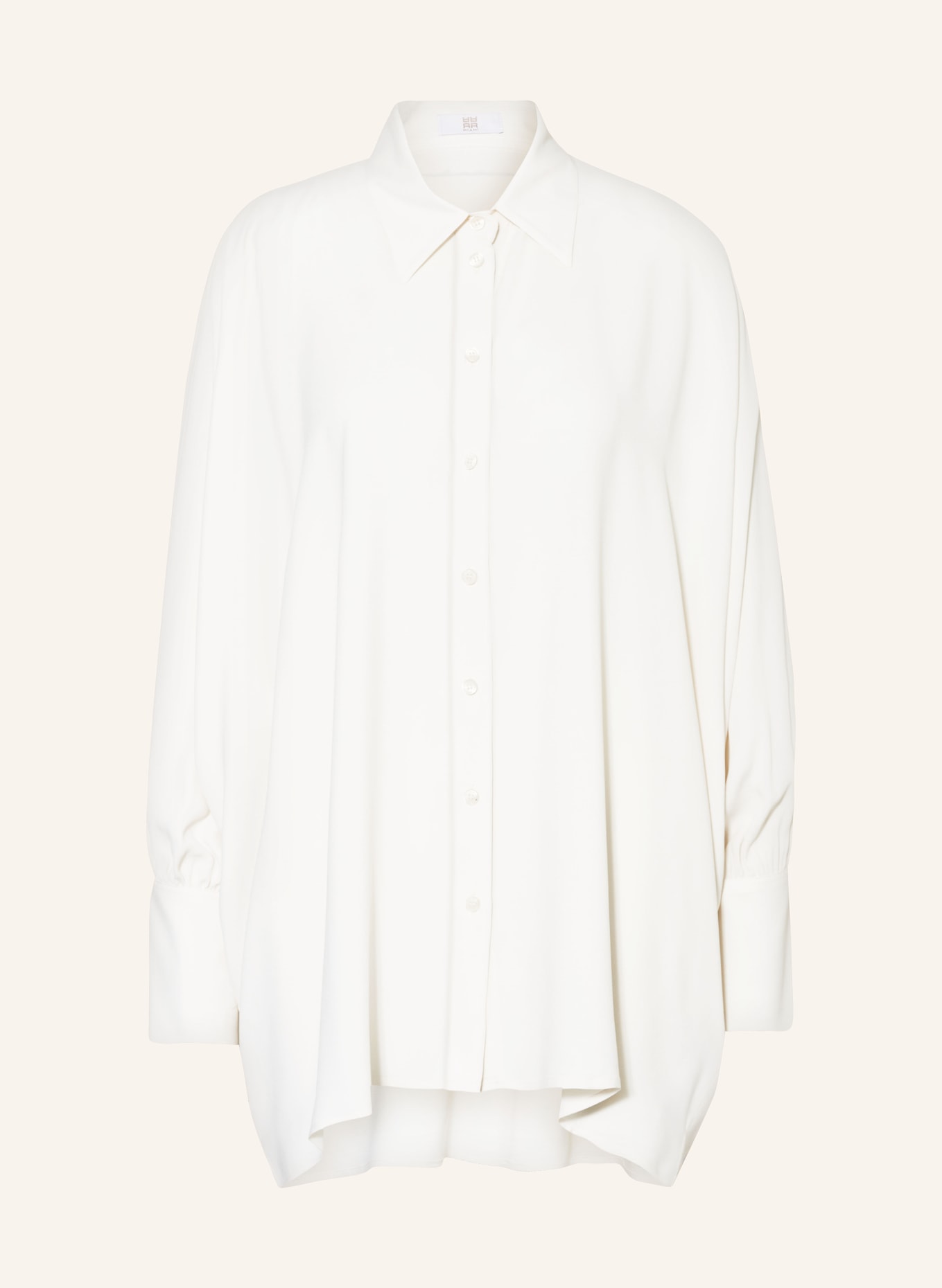 RIANI Oversized shirt blouse with silk, Color: CREAM (Image 1)