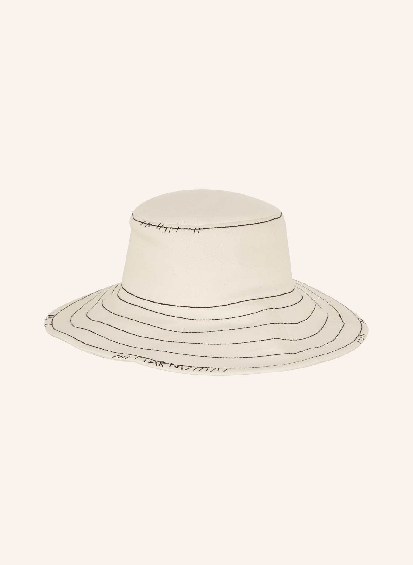 MARNI Bucket-Hat, Farbe: ECRU (Bild 2)