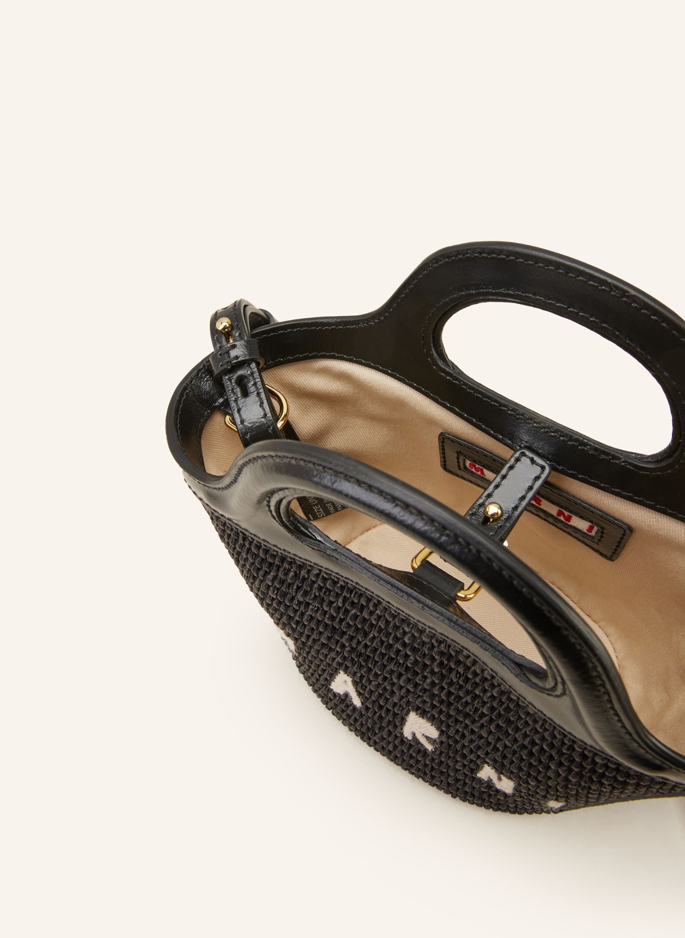 MARNI Handbag TROPICALIA, Color: BLACK (Image 3)