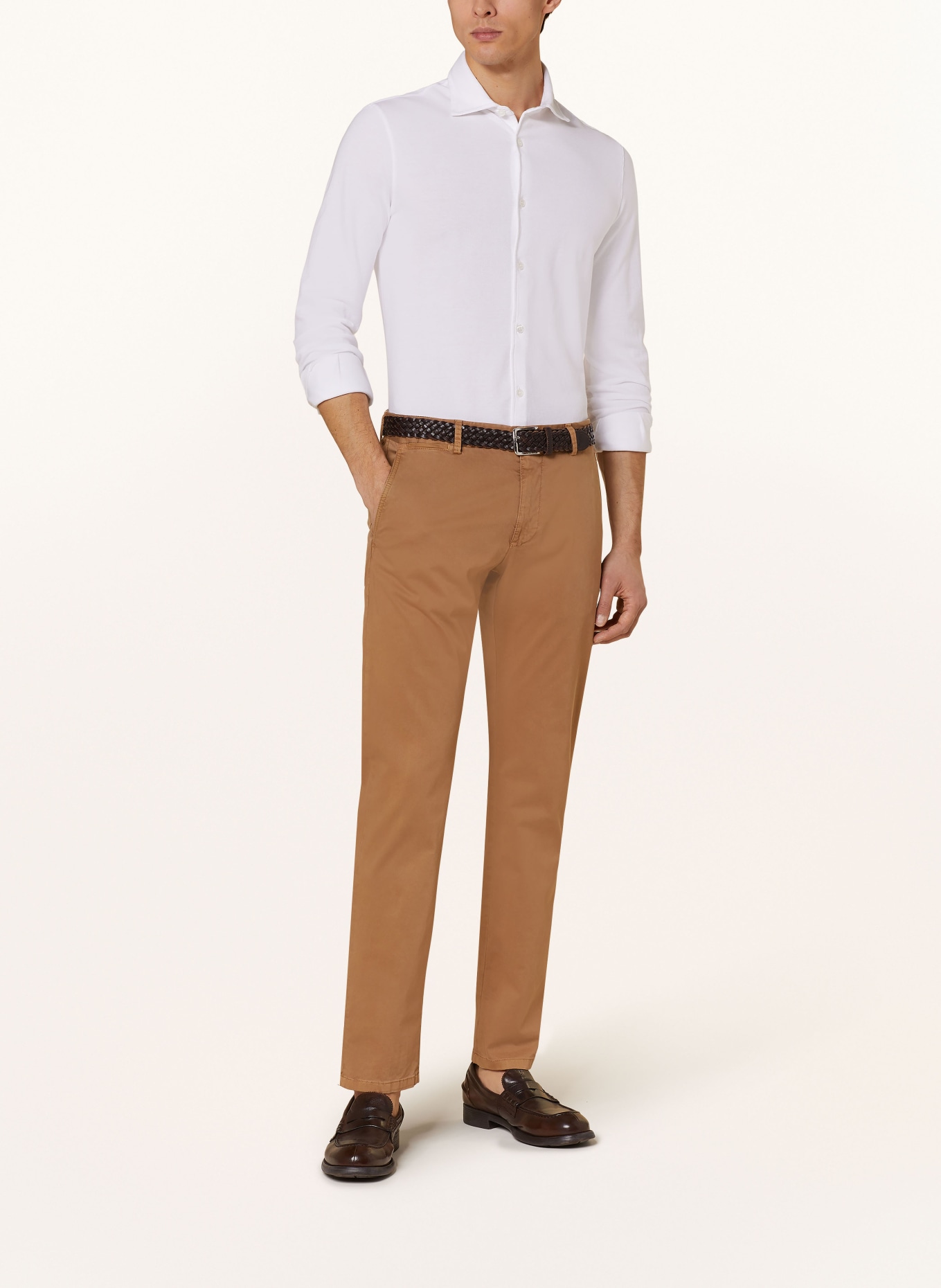 FEDELI Shirt STELVE extra slim fit, Color: WHITE (Image 2)