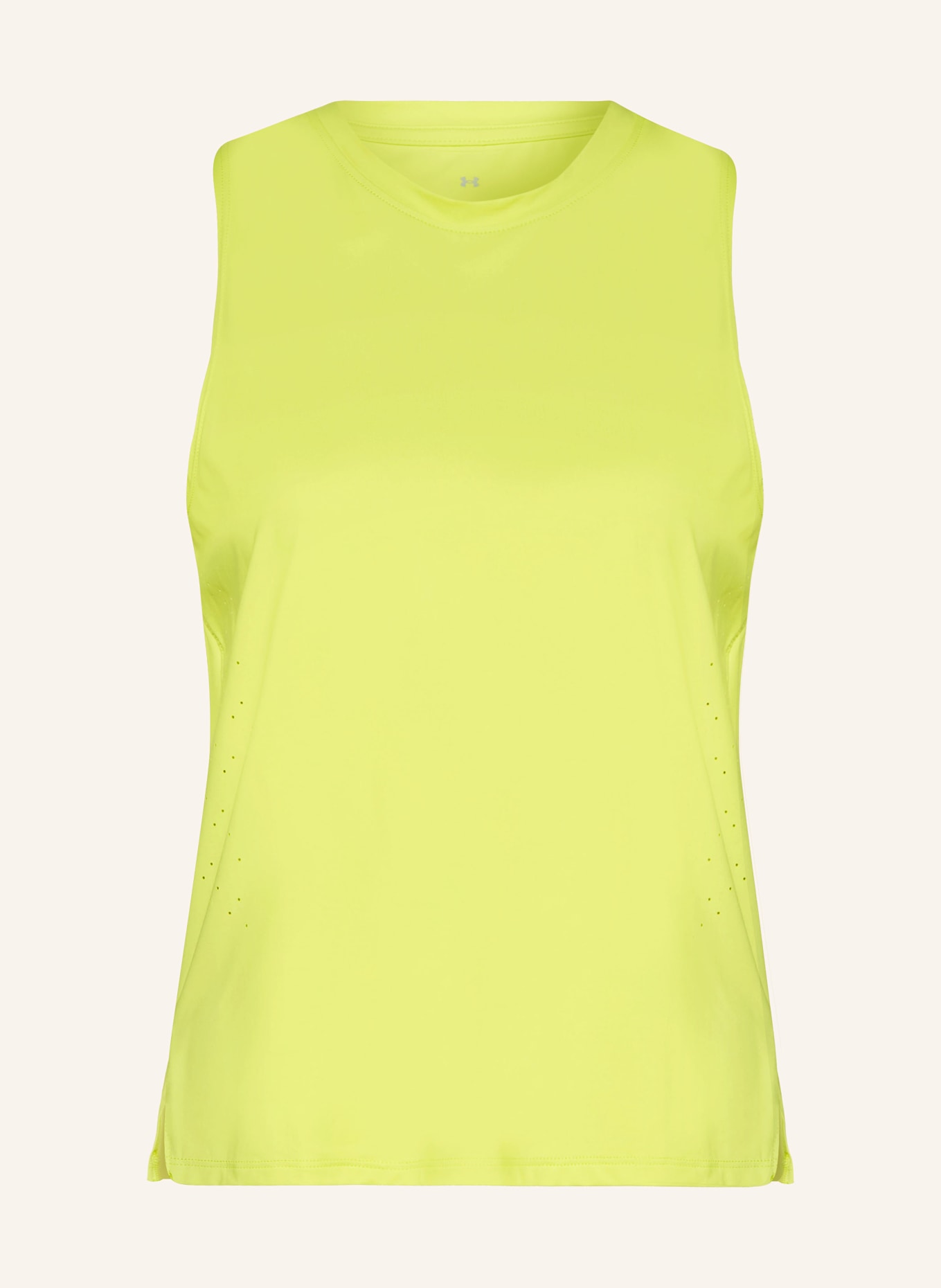 UNDER ARMOUR Running top UA LASER TANK, Color: NEON YELLOW (Image 1)