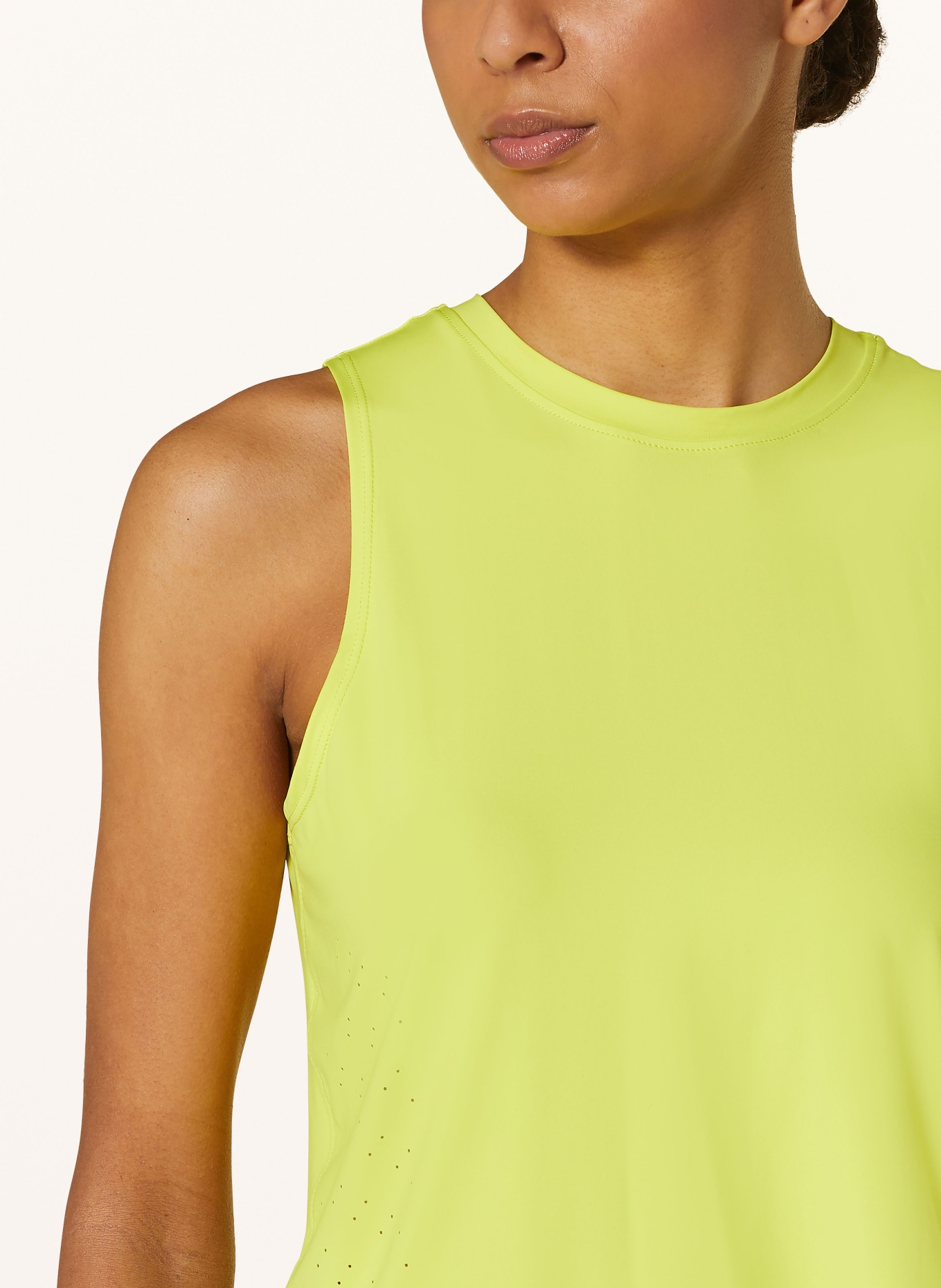 UNDER ARMOUR Running top UA LASER TANK, Color: NEON YELLOW (Image 4)