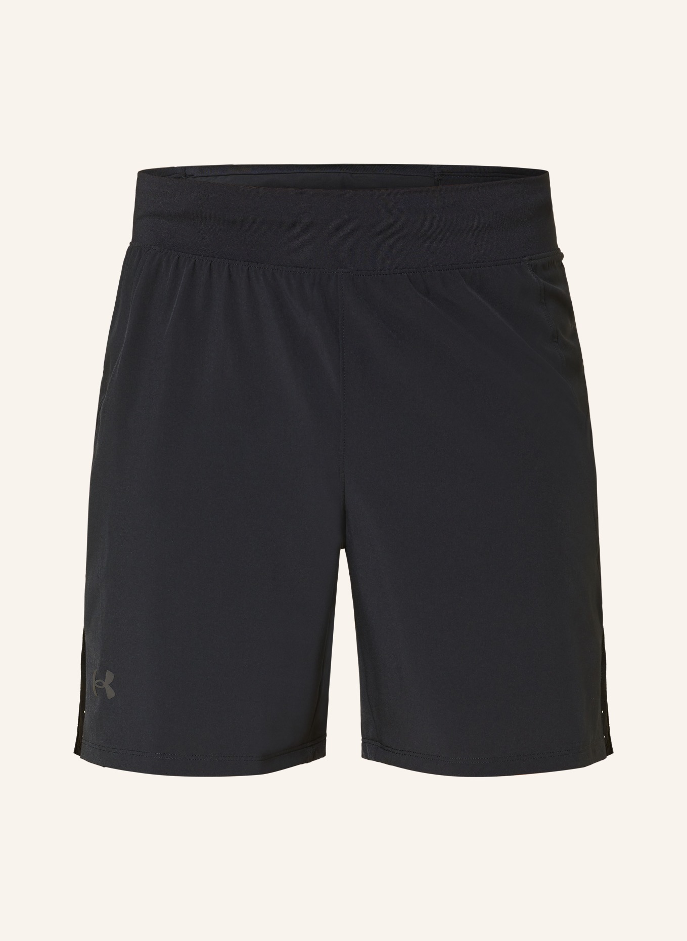 UNDER ARMOUR 2-in-1 running shorts UA LAUNCH ELITE, Color: BLACK (Image 1)