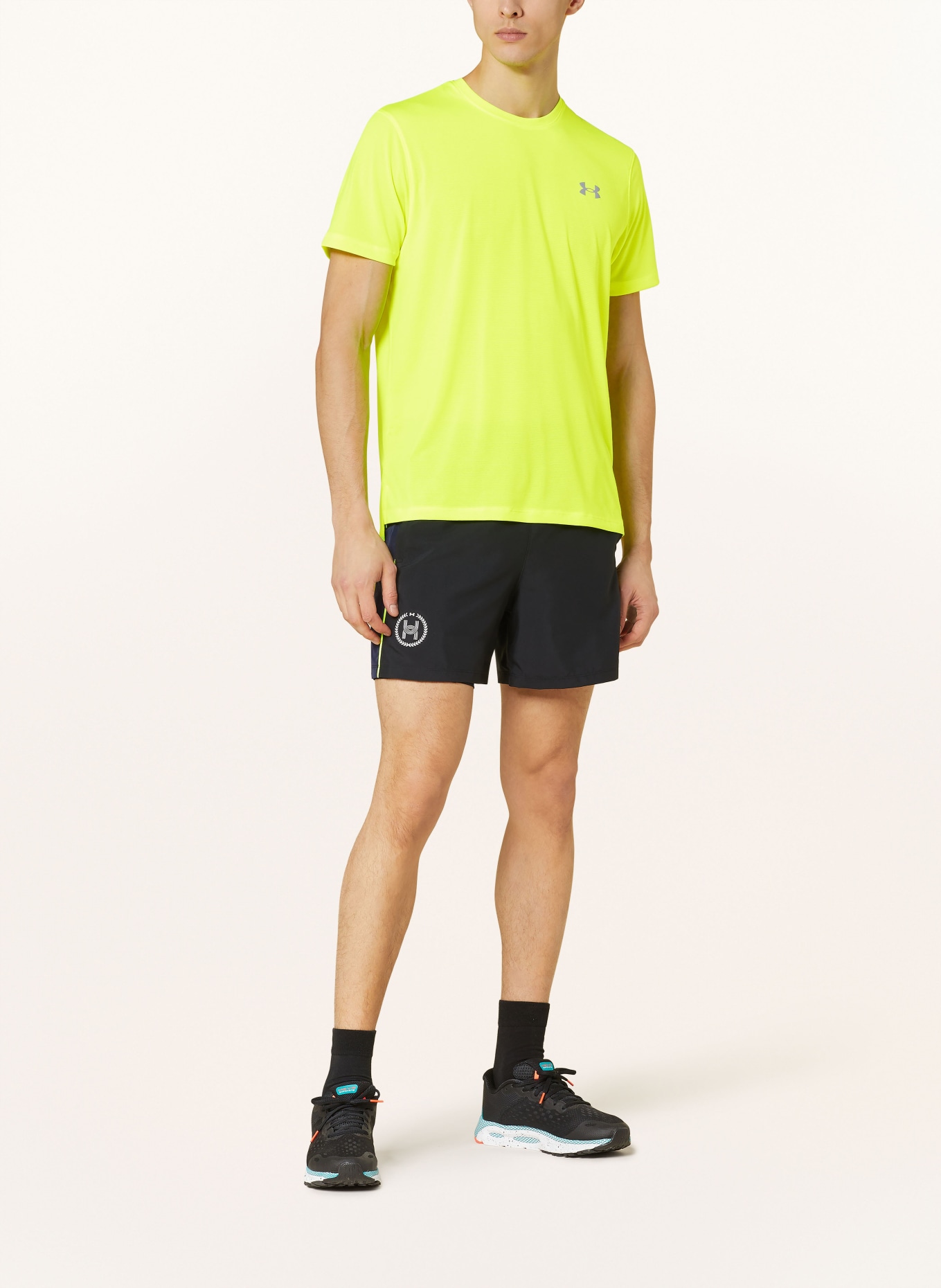 UNDER ARMOUR Běžecké tričko UA STREAKER RUN, Barva: NEONOVĚ ŽLUTÁ (Obrázek 2)
