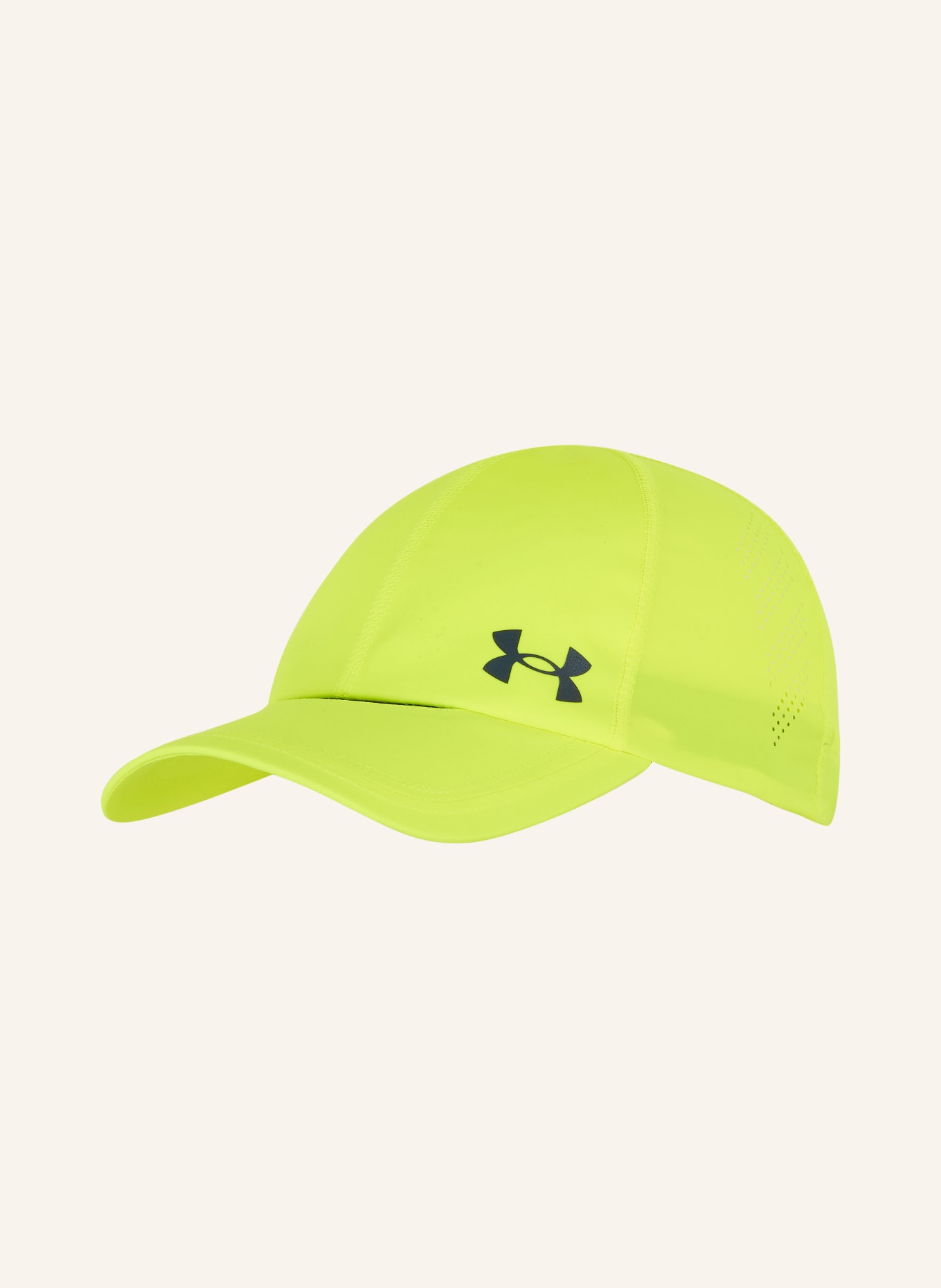 UNDER ARMOUR Cap UA LAUNCH, Color: NEON YELLOW (Image 1)