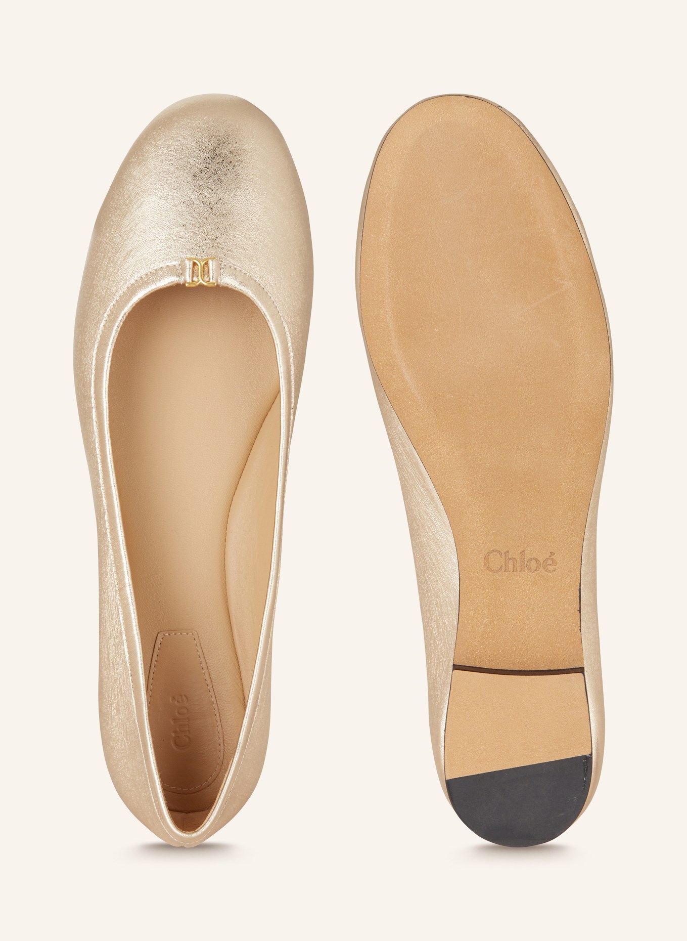 Chloé Ballerinas MARCIE, Farbe: 20Q FROSTED ALMOND (Bild 5)