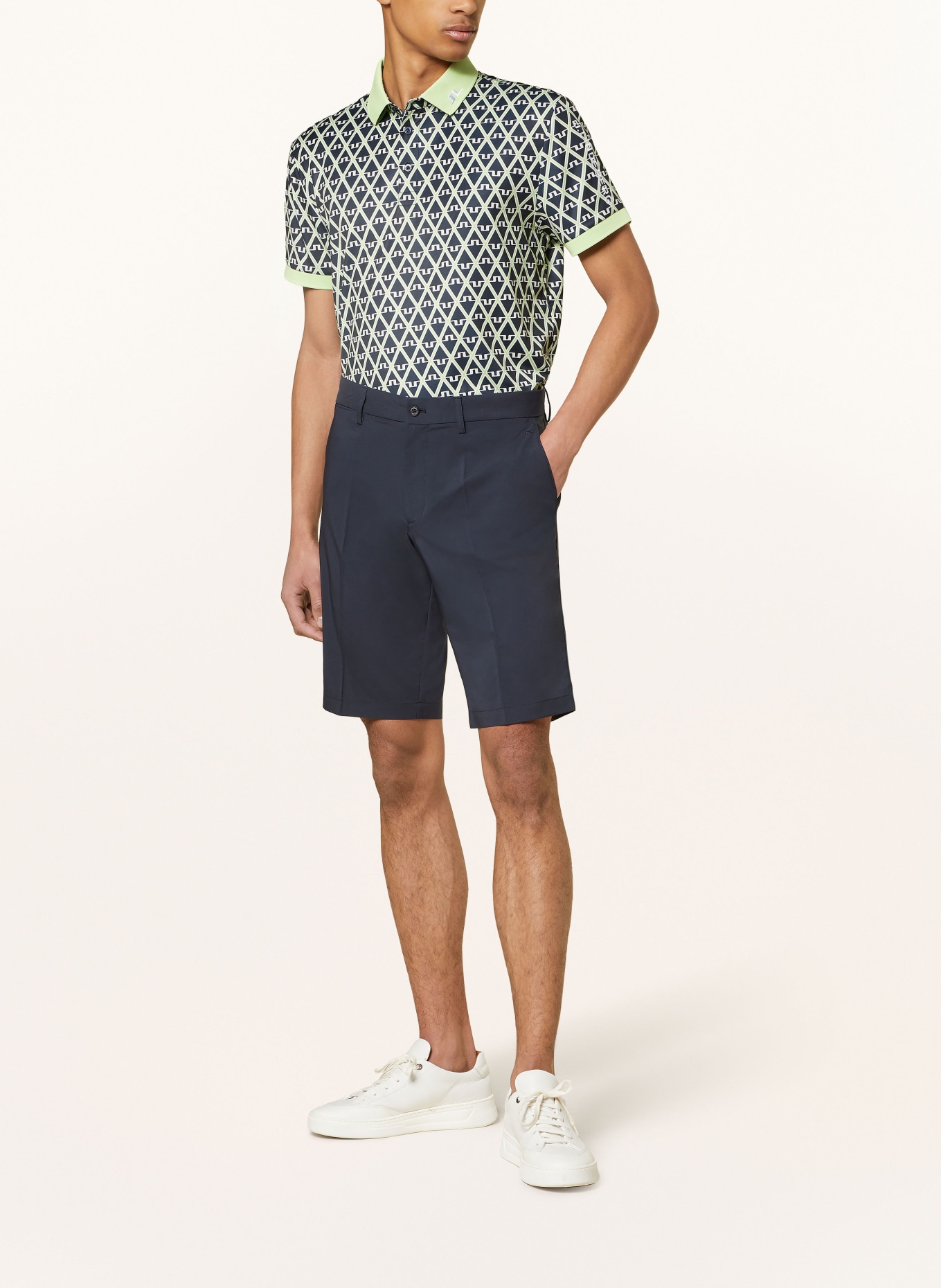 J.LINDEBERG Golf shorts, Color: DARK BLUE (Image 2)