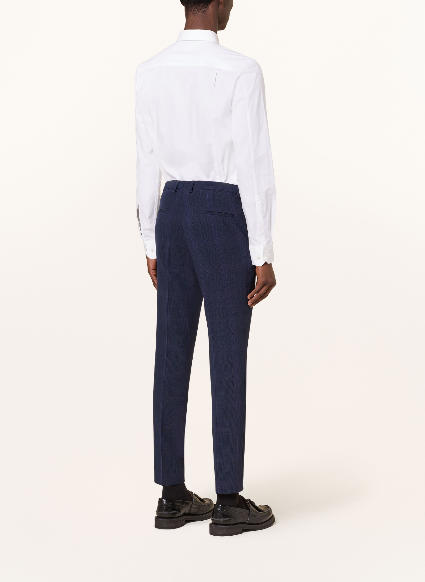 HUGO Anzughose HESTEN Extra Slim Fit, Farbe: 420 MEDIUM BLUE (Bild 4)