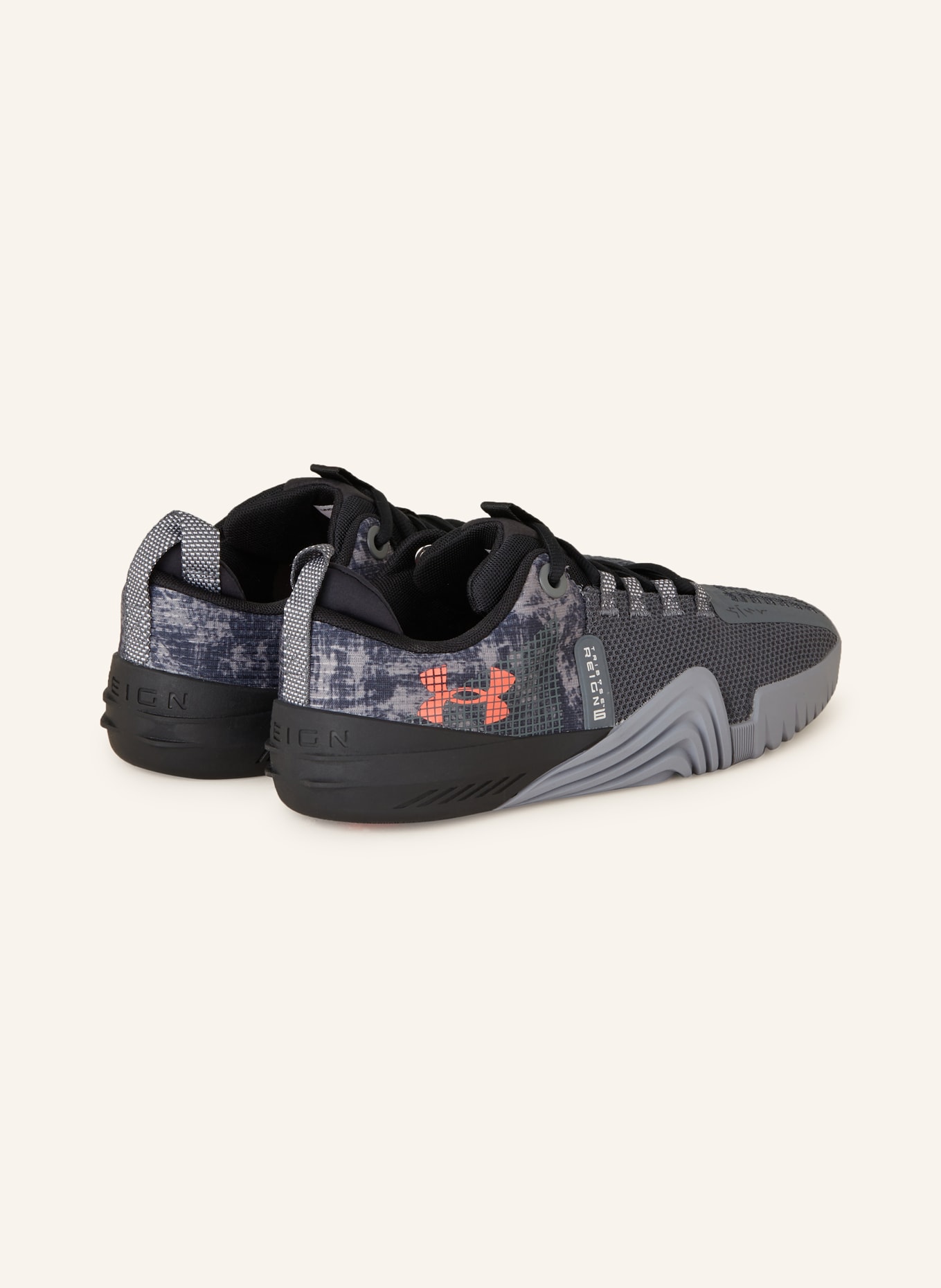 UNDER ARMOUR Fitness shoes UA TRIBASE REIGN 6 Q1, Color: GRAY (Image 2)