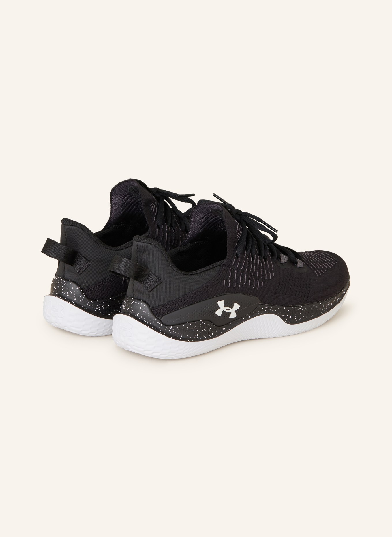 UNDER ARMOUR Fitnessschuhe UA FLOW DYNAMIC INTLKNT, Farbe: SCHWARZ/ WEISS (Bild 2)