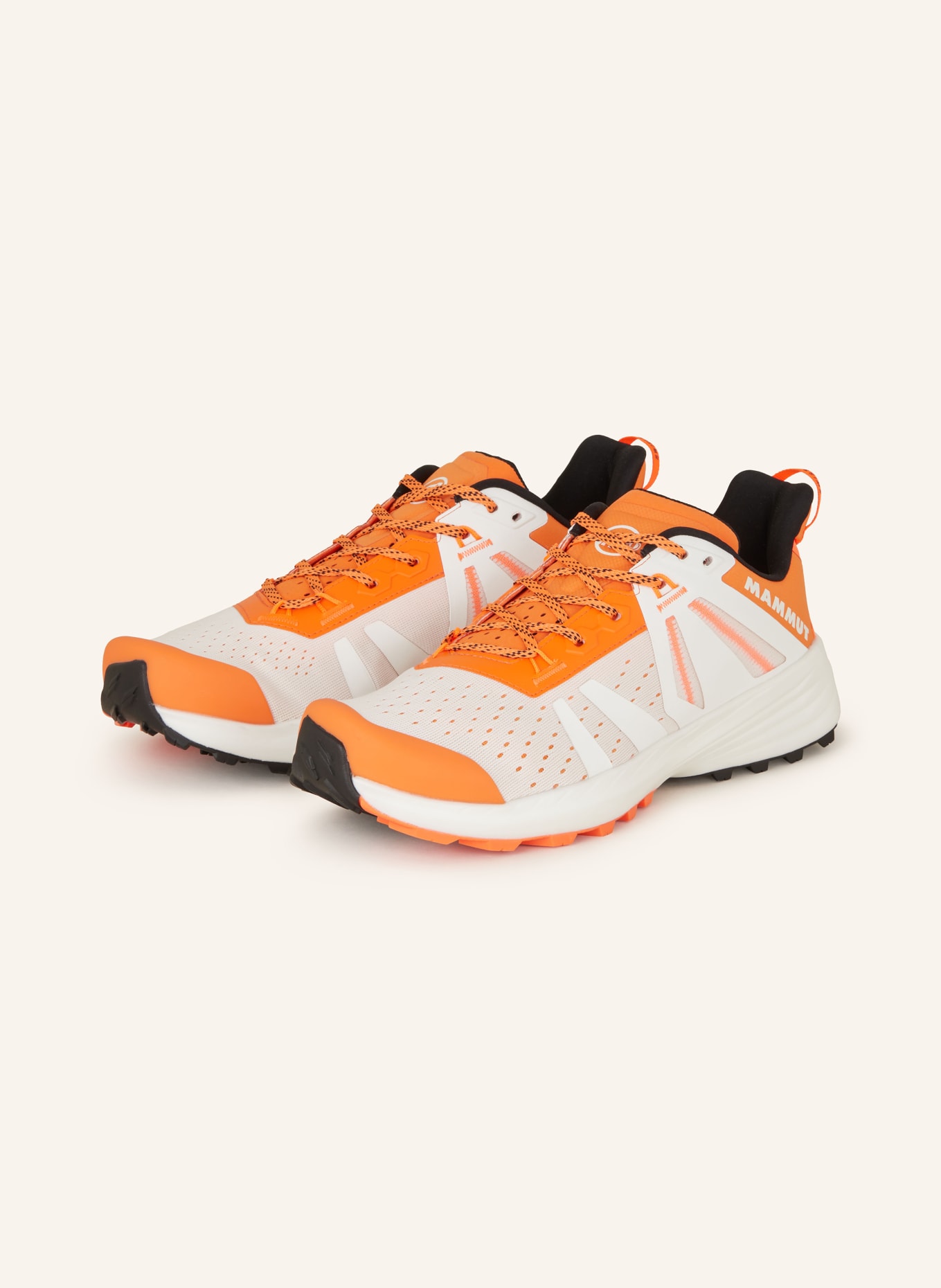 MAMMUT Trail running shoes SAENTIS TR LOW, Color: WHITE/ ORANGE (Image 1)