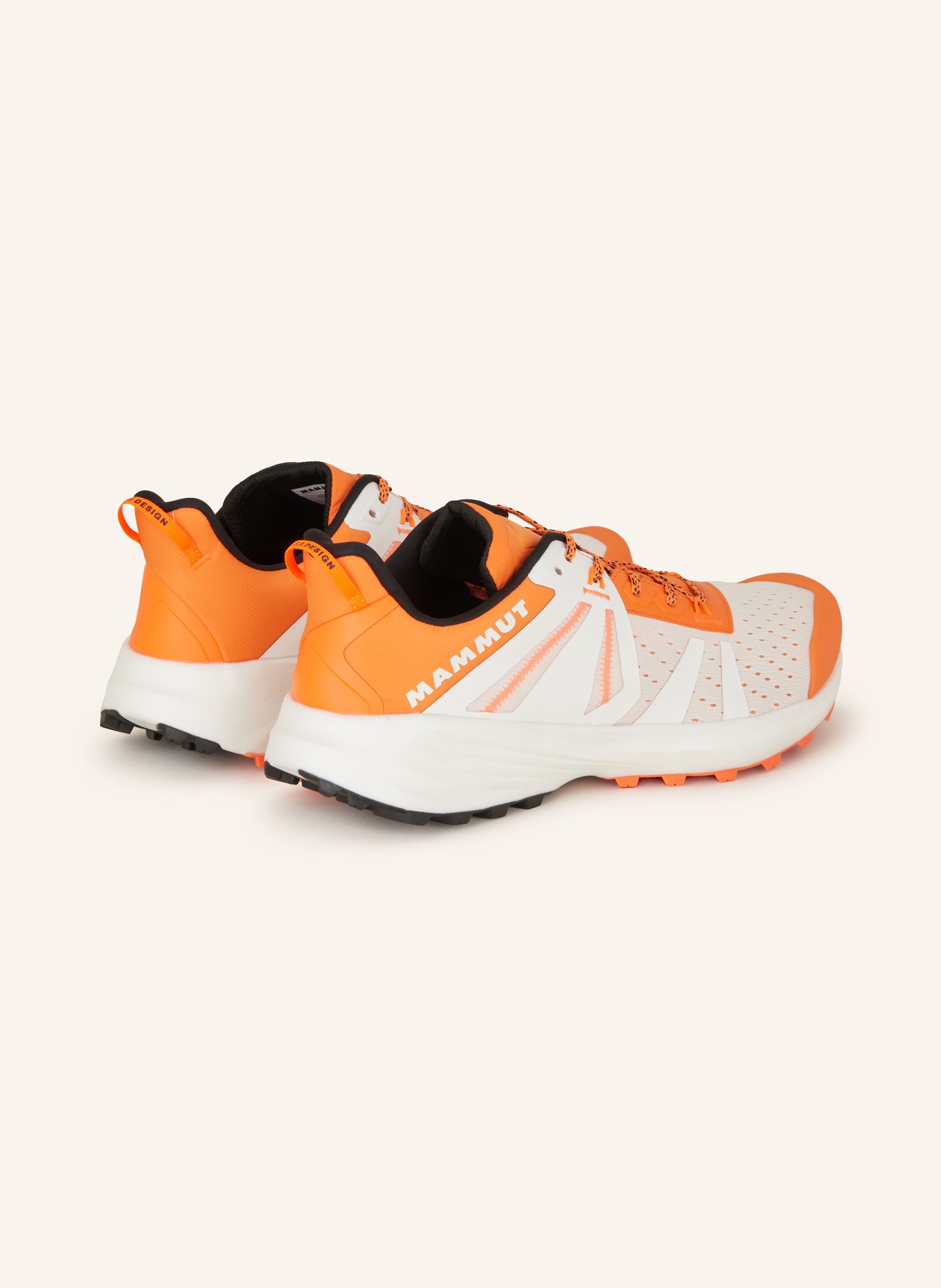 MAMMUT Trailrunning-Schuhe SAENTIS TR LOW, Farbe: WEISS/ ORANGE (Bild 2)
