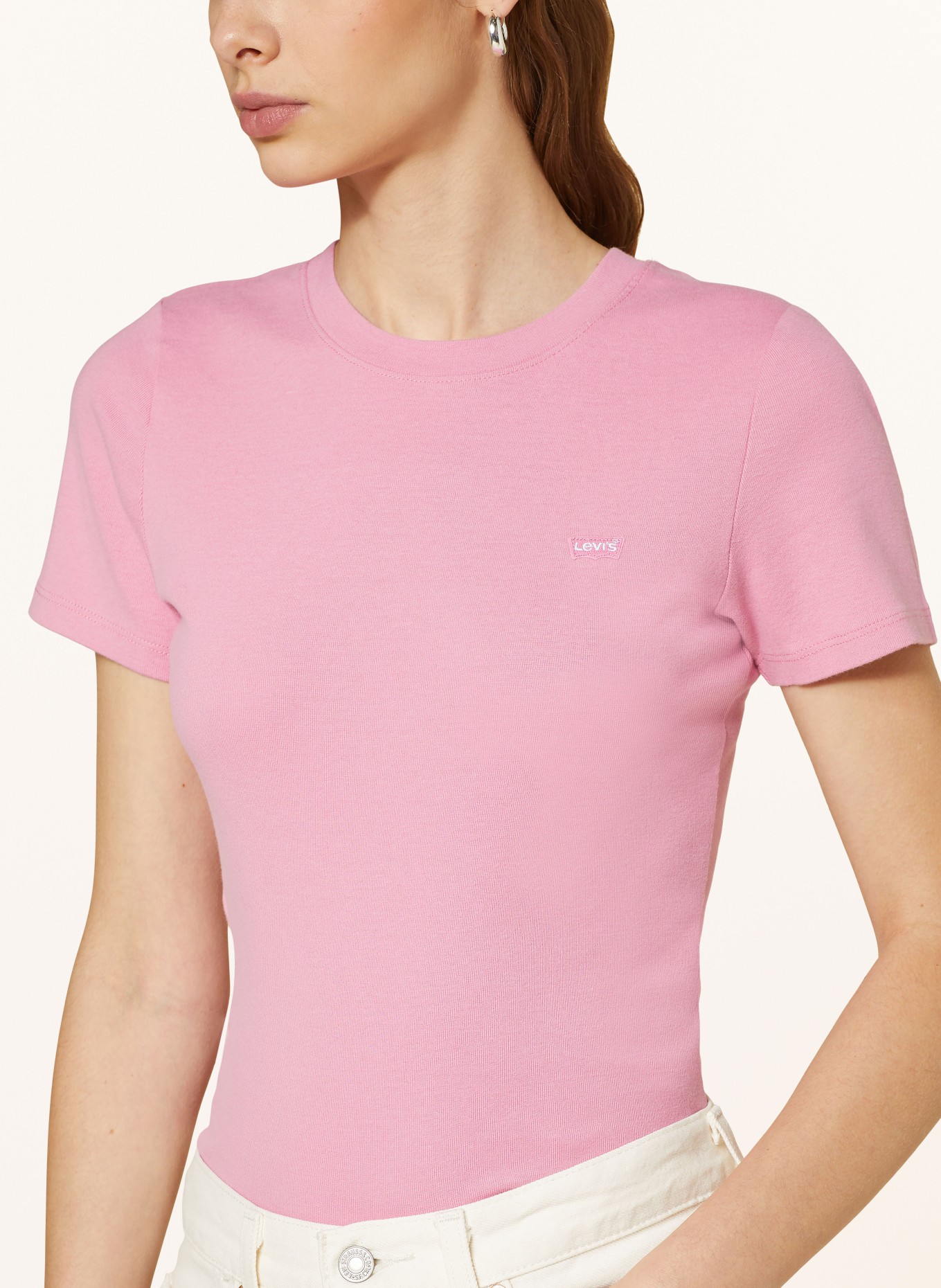 Levi's® T-shirt, Color: PINK (Image 4)
