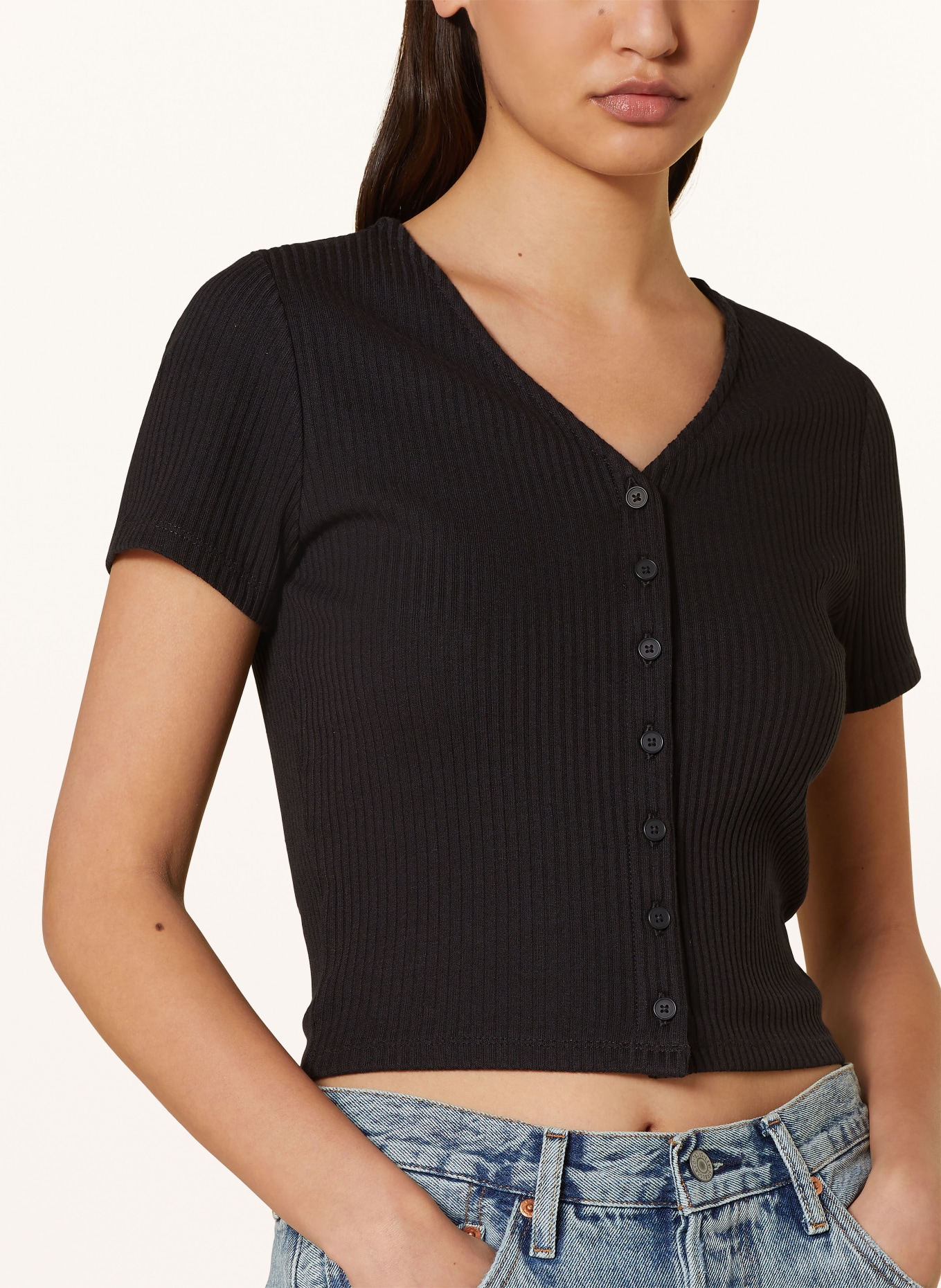 Levi's® Knit shirt MONICA, Color: BLACK (Image 4)