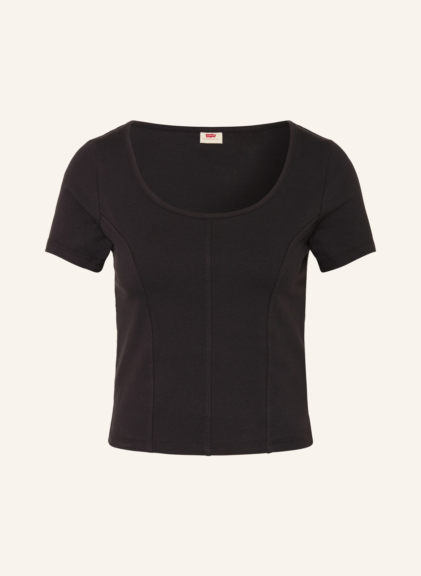 Levi's® Cropped shirt MARS, Color: BLACK (Image 1)