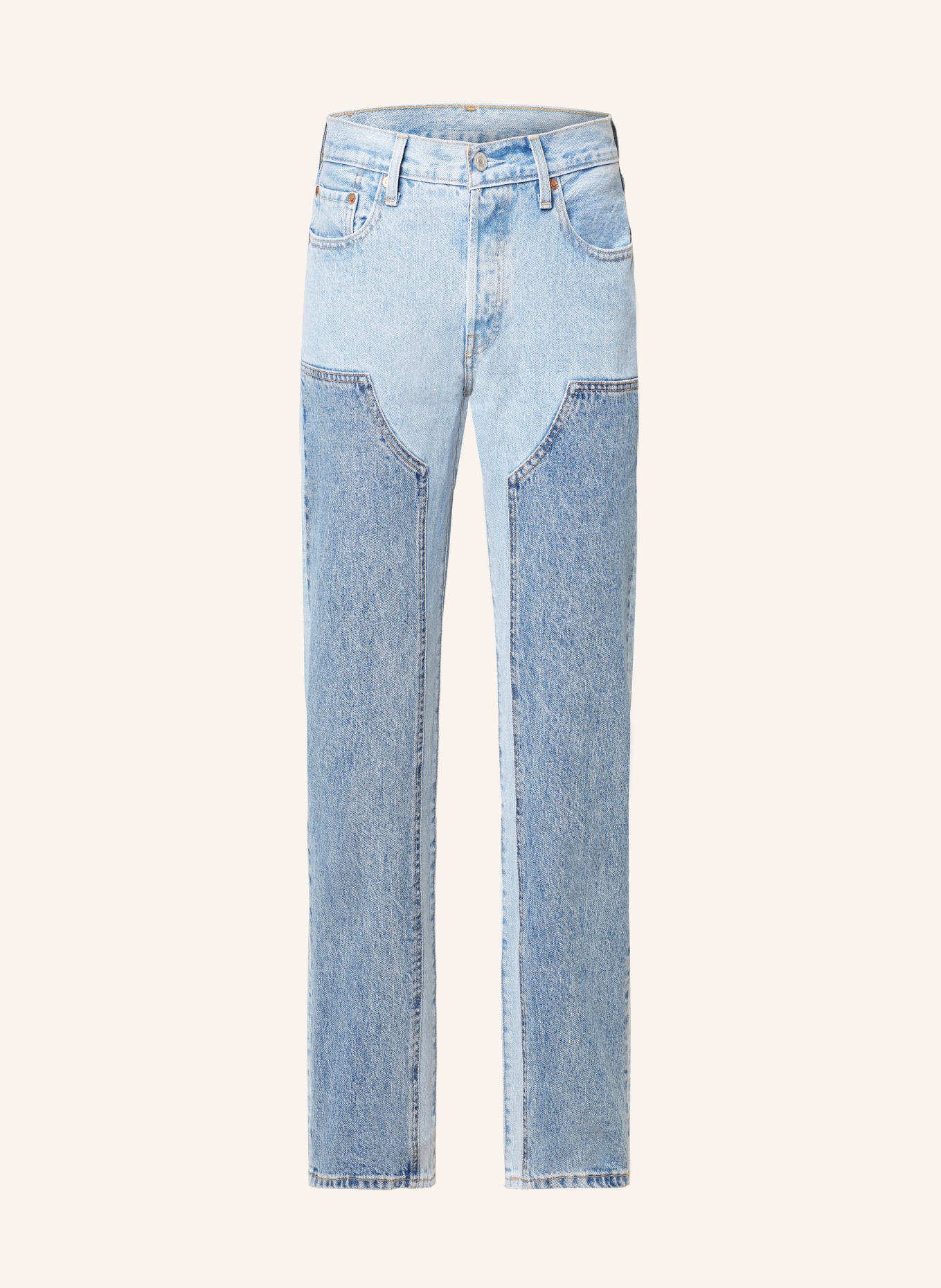 Levi's® Straight jeans 501, Color: 00 Med Indigo - Flat Finish (Image 1)