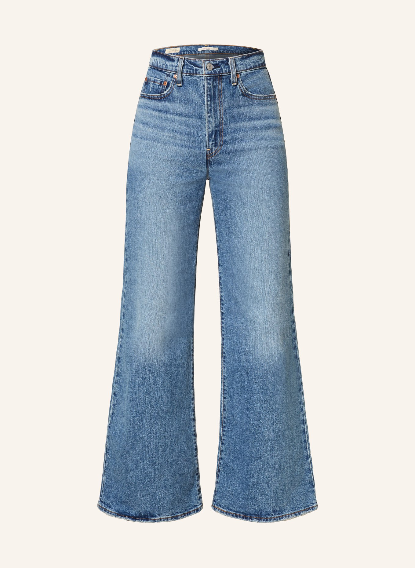 Levi's® Flared Jeans RIBCAGE BELL, Farbe: 09 Dark Indigo - Worn In (Bild 1)
