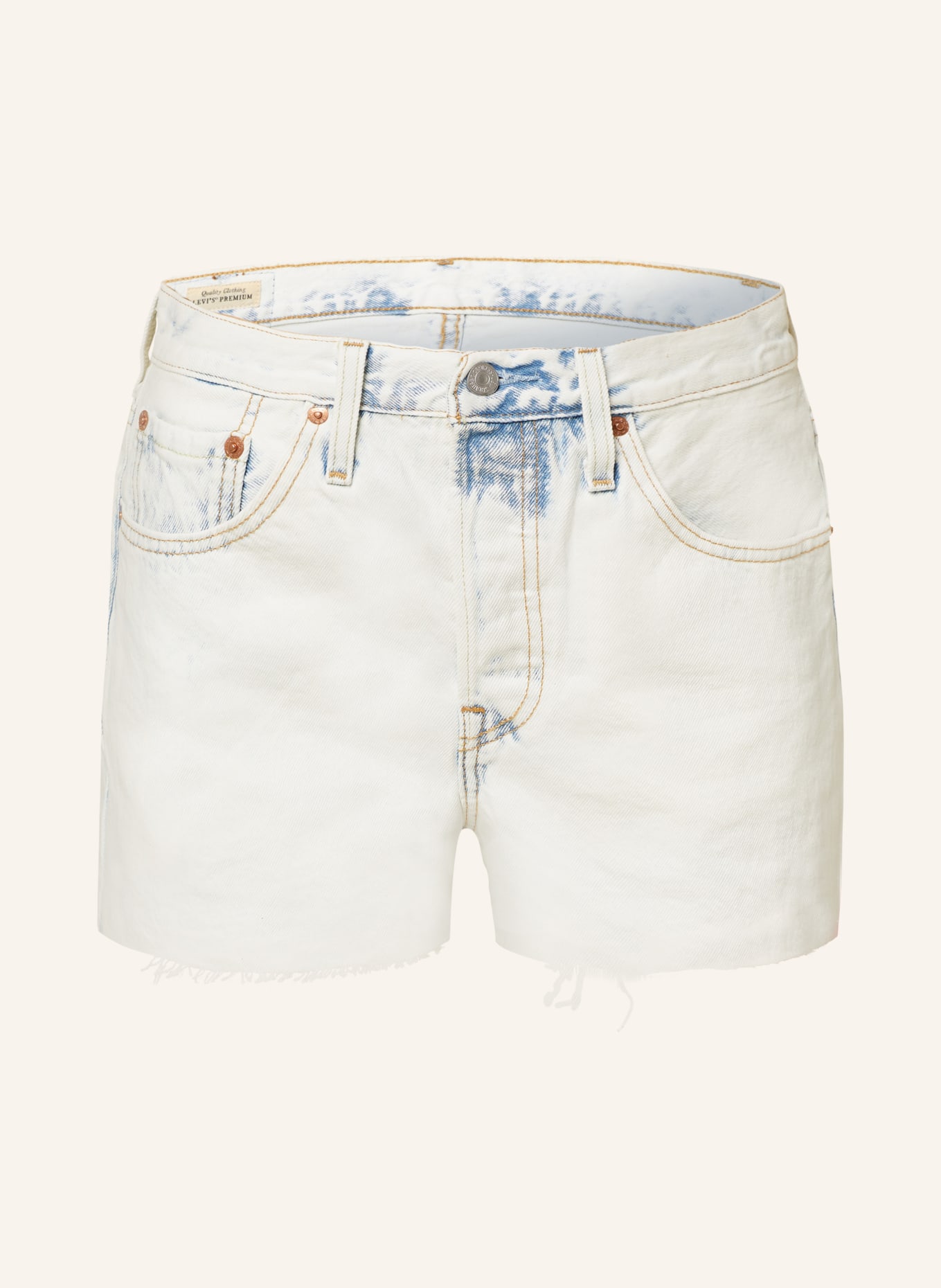 Levi's® Denim shorts, Color: 03 Light Indigo - Worn In (Image 1)