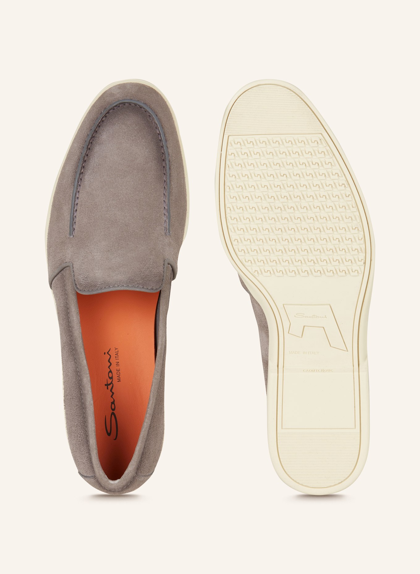 Santoni Loafers, Color: GRAY (Image 5)