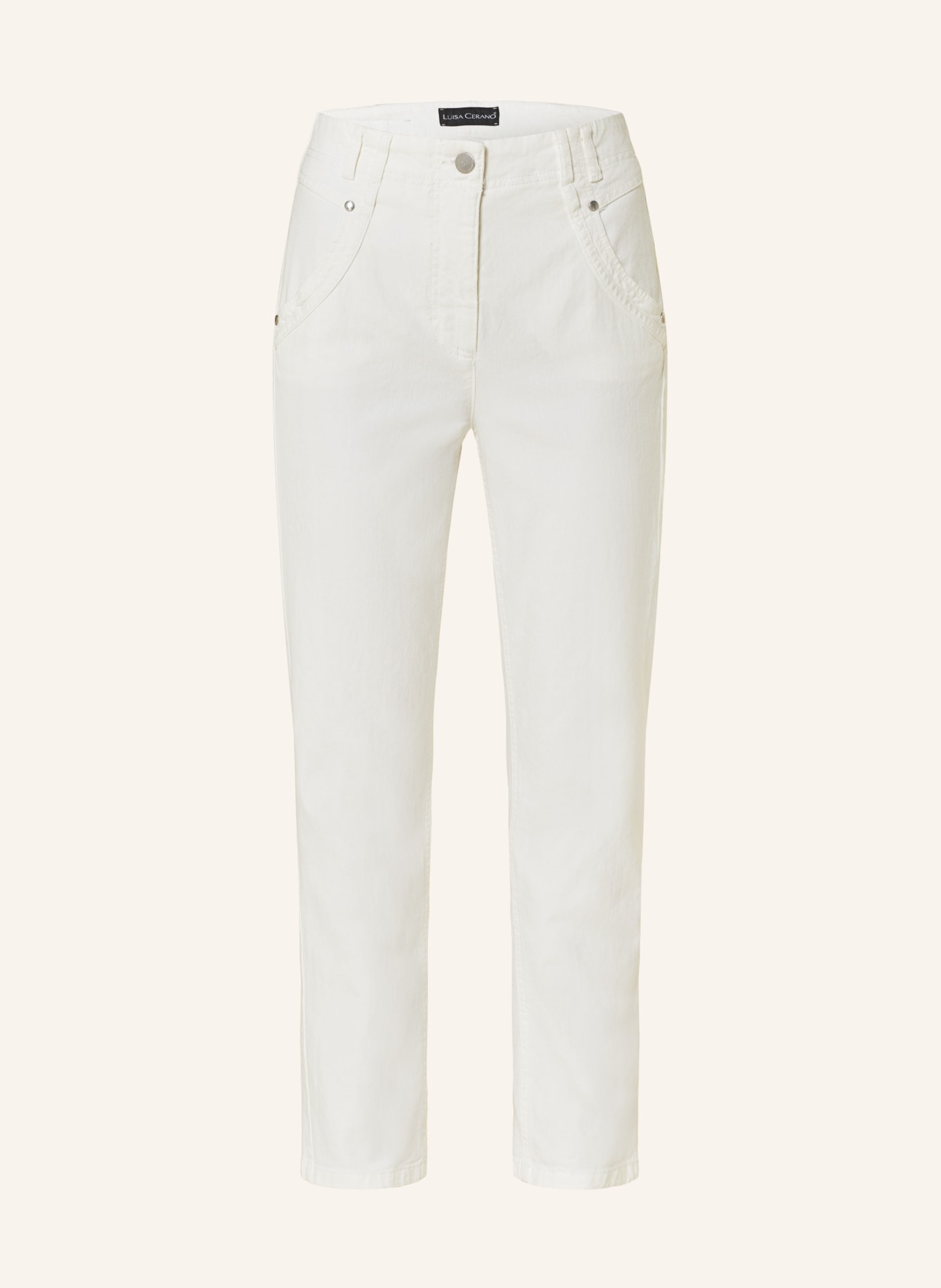 LUISA CERANO 7/8 jeans, Color: 103 milk (Image 1)