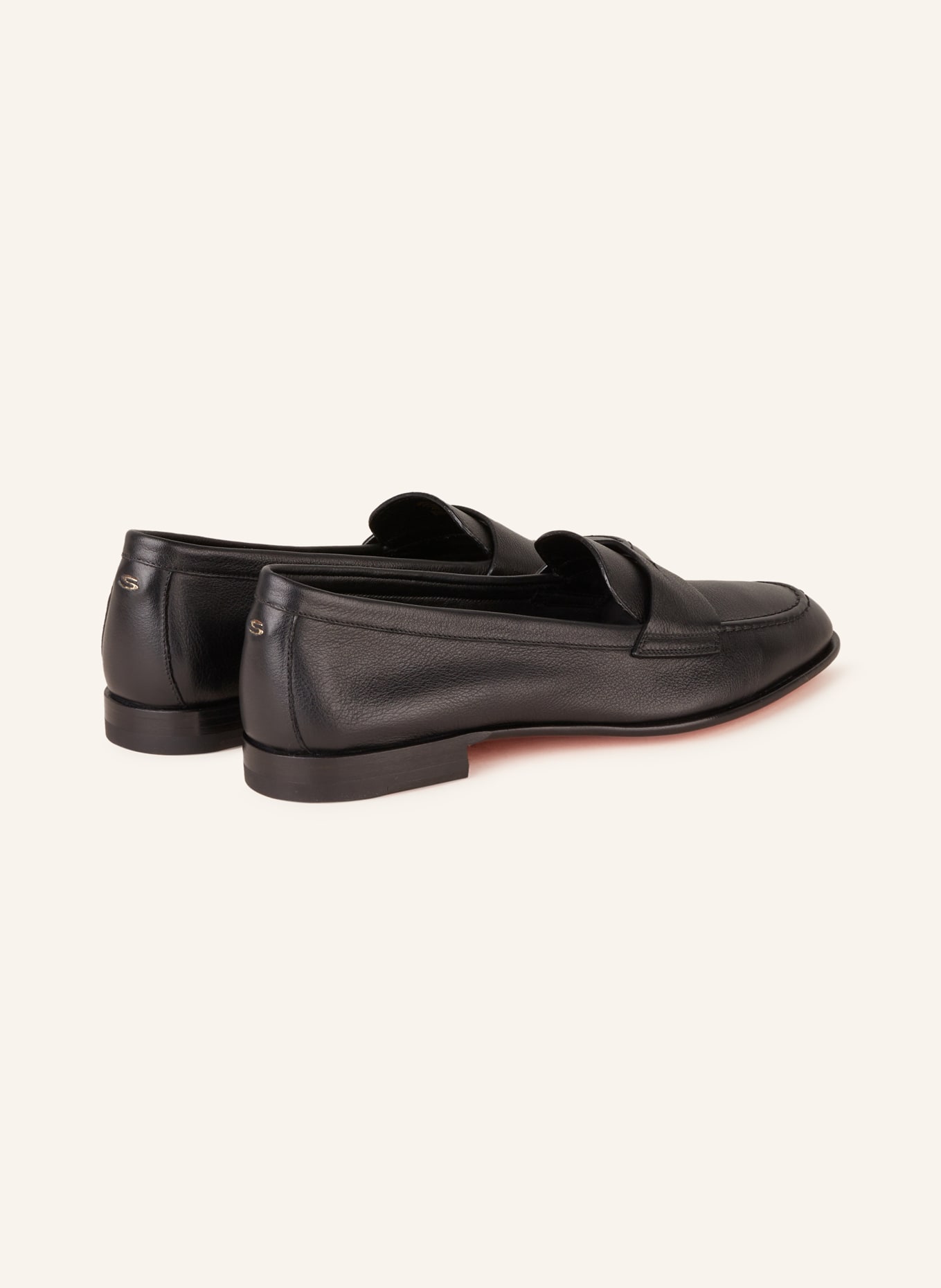Santoni Penny loafers FAMED, Color: BLACK (Image 2)