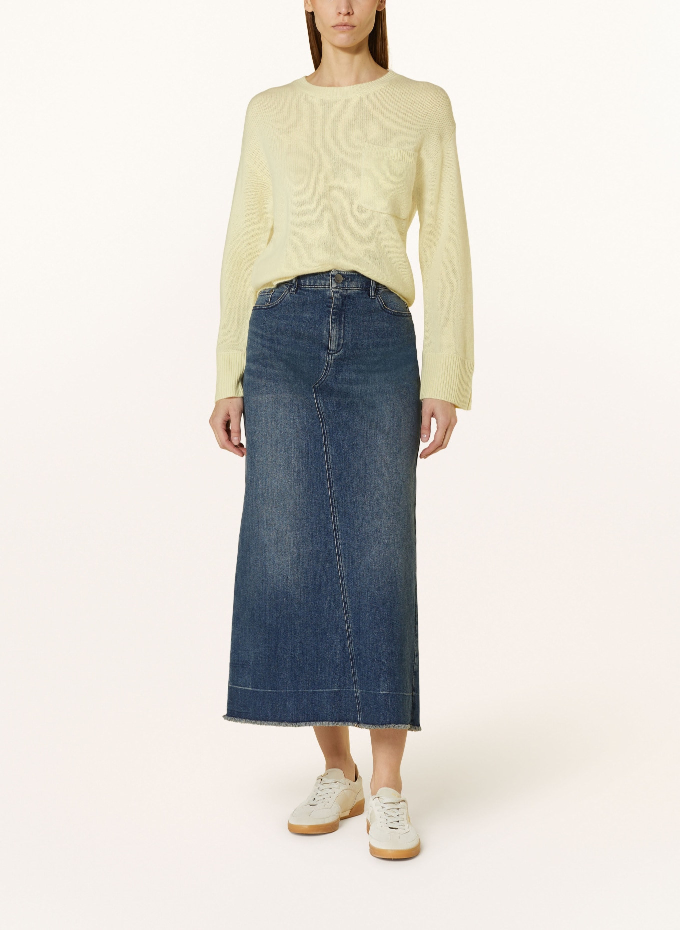 LUISA CERANO Spódnica jeansowa, Kolor: 252 navy (Obrazek 2)