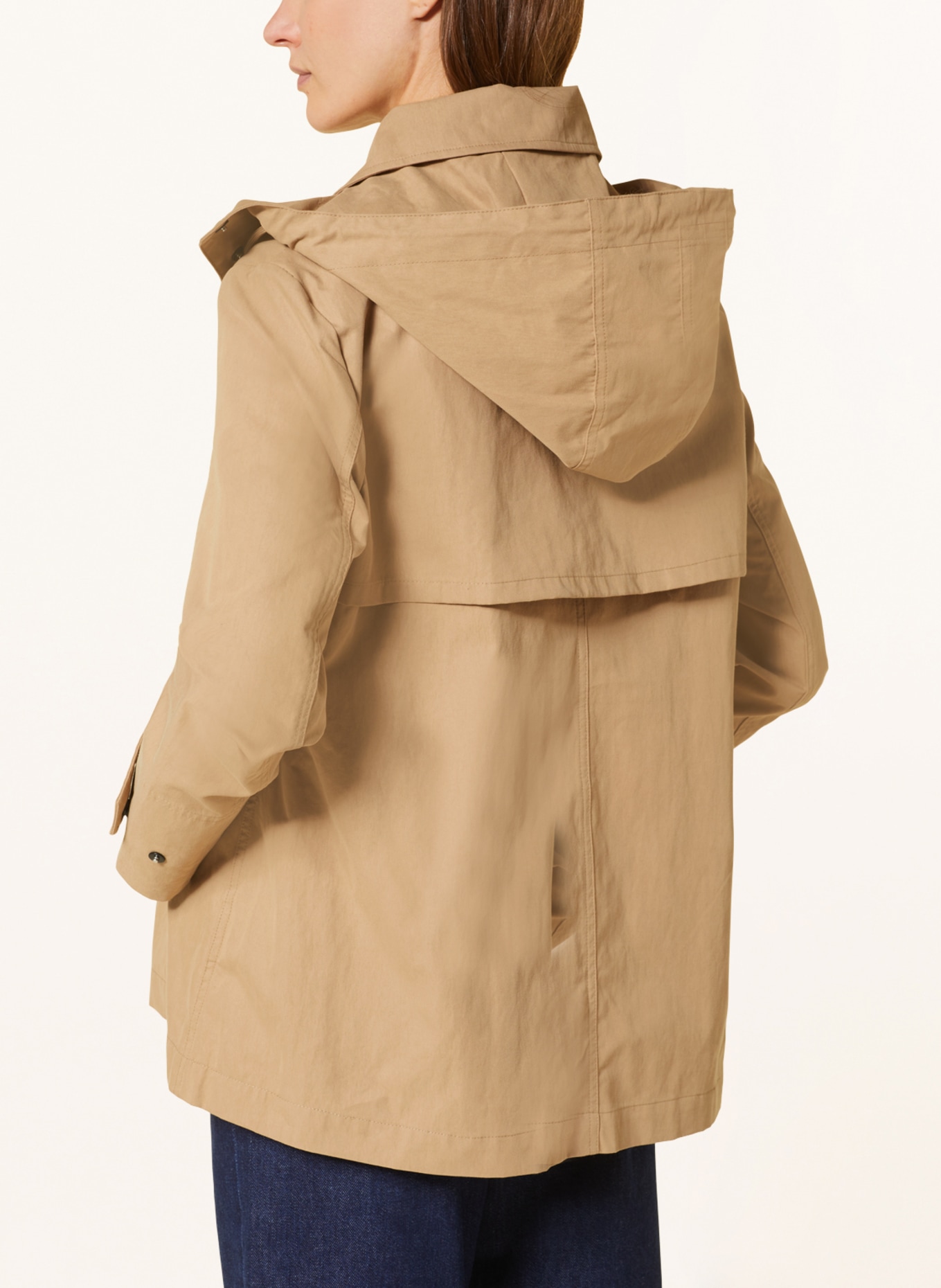 darling harbour Jacket with detachable hood, Color: BEIGE (Image 5)
