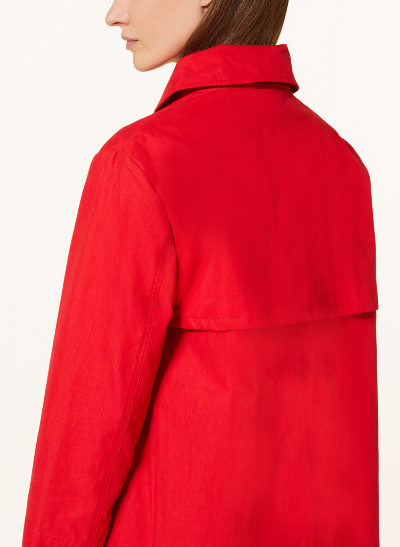 darling harbour Jacke mit abnehmbarer Kapuze: ROT