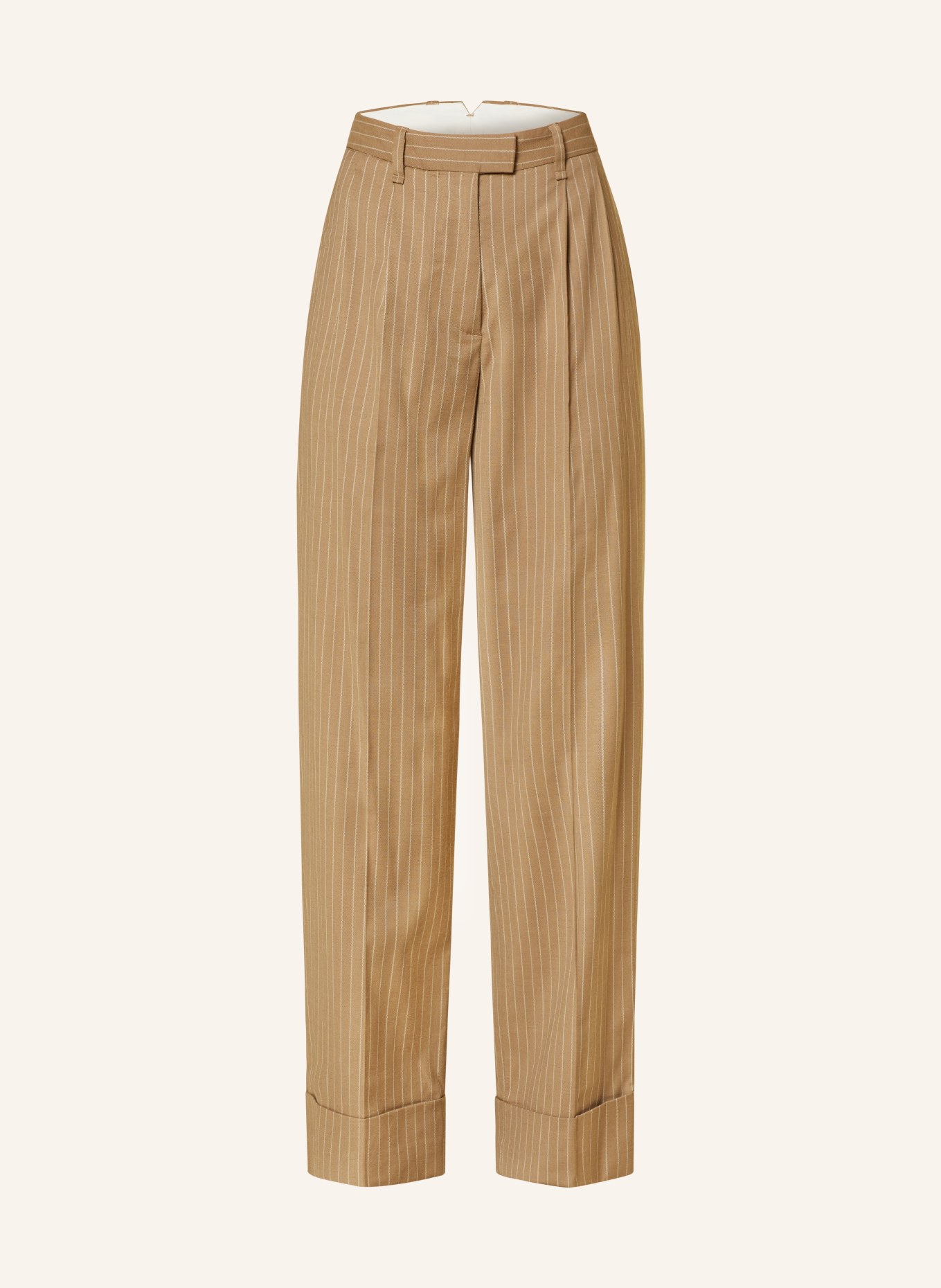 rag & bone Wide leg trousers, Color: CAMEL/ CREAM (Image 1)