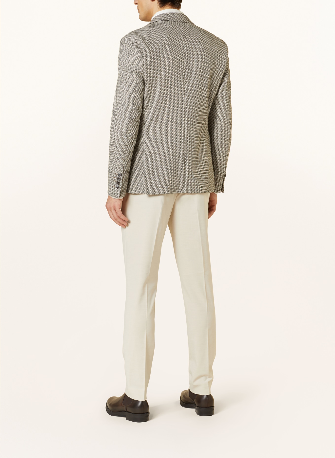 JOOP! Tailored jacket HAWKSLEY slim fit, Color: GREEN/ WHITE (Image 3)