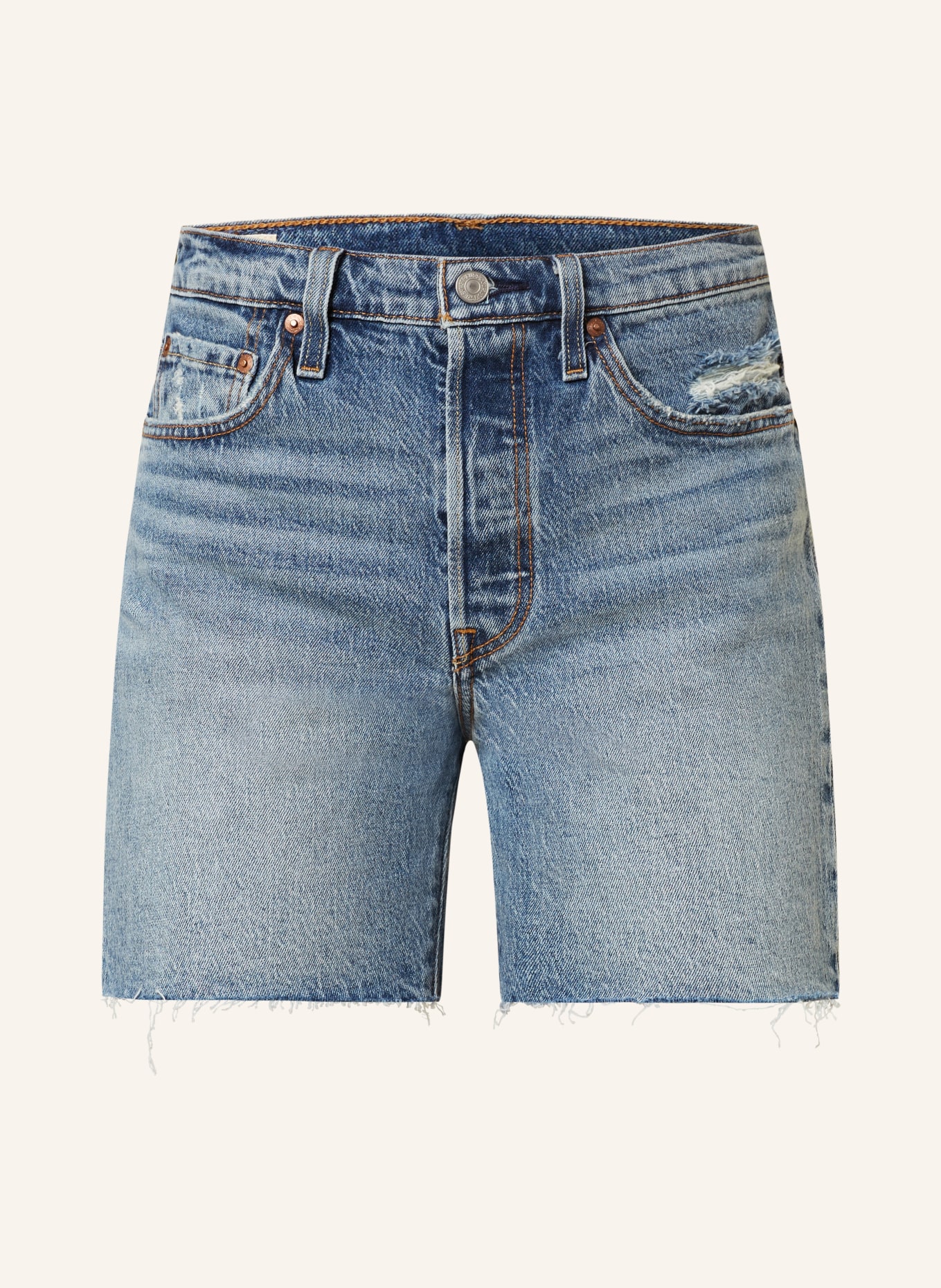 Levi's® Szorty jeansowe, Kolor: 34 Med Indigo - Worn In (Obrazek 1)